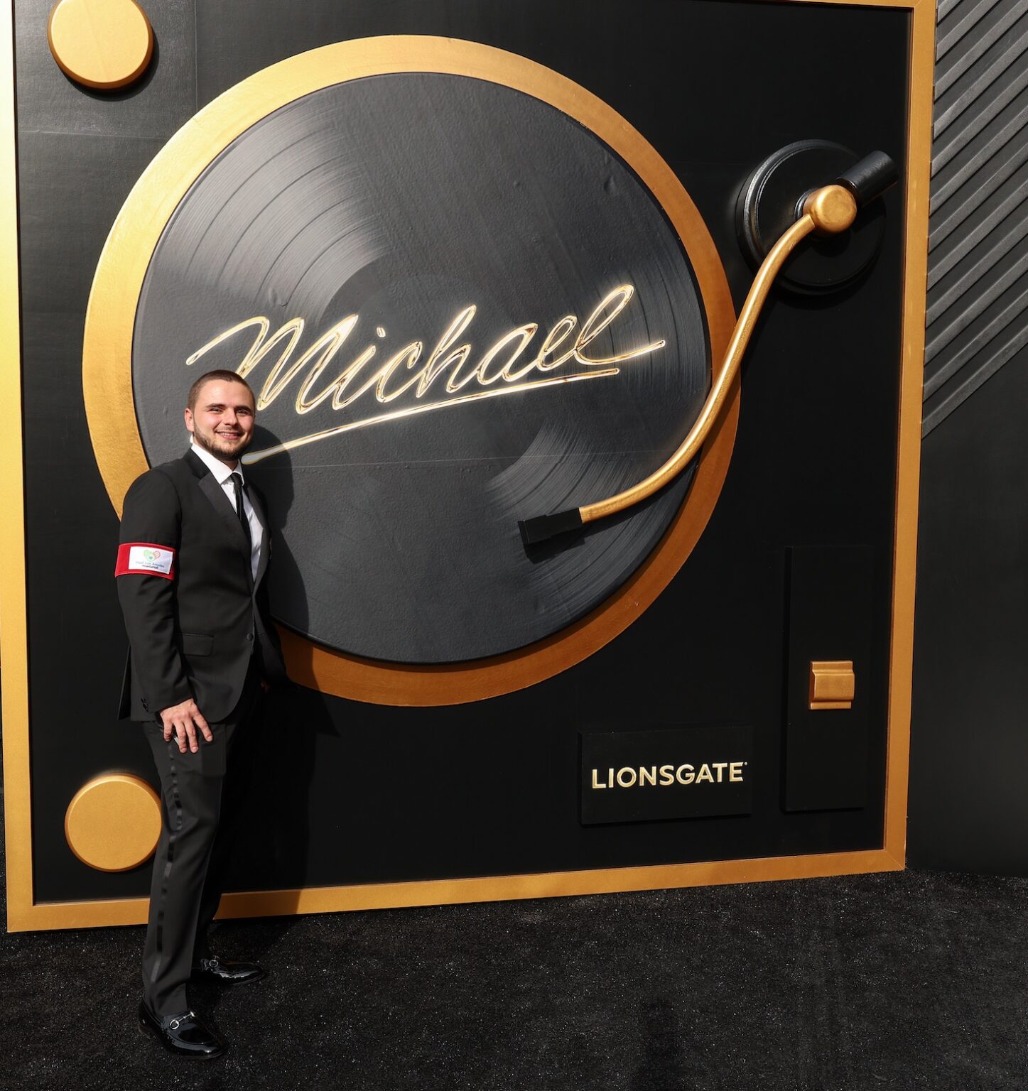 LOS ANGELES, CALIFORNIA - APRIL 20: Prince Jackson attends Lionsgate's "Michael" Los Angeles premiere at Dolby Theatre on April 20, 2026 in Los Angeles, California. (Photo by Kevin Mazur/Getty Images for Lionsgate)