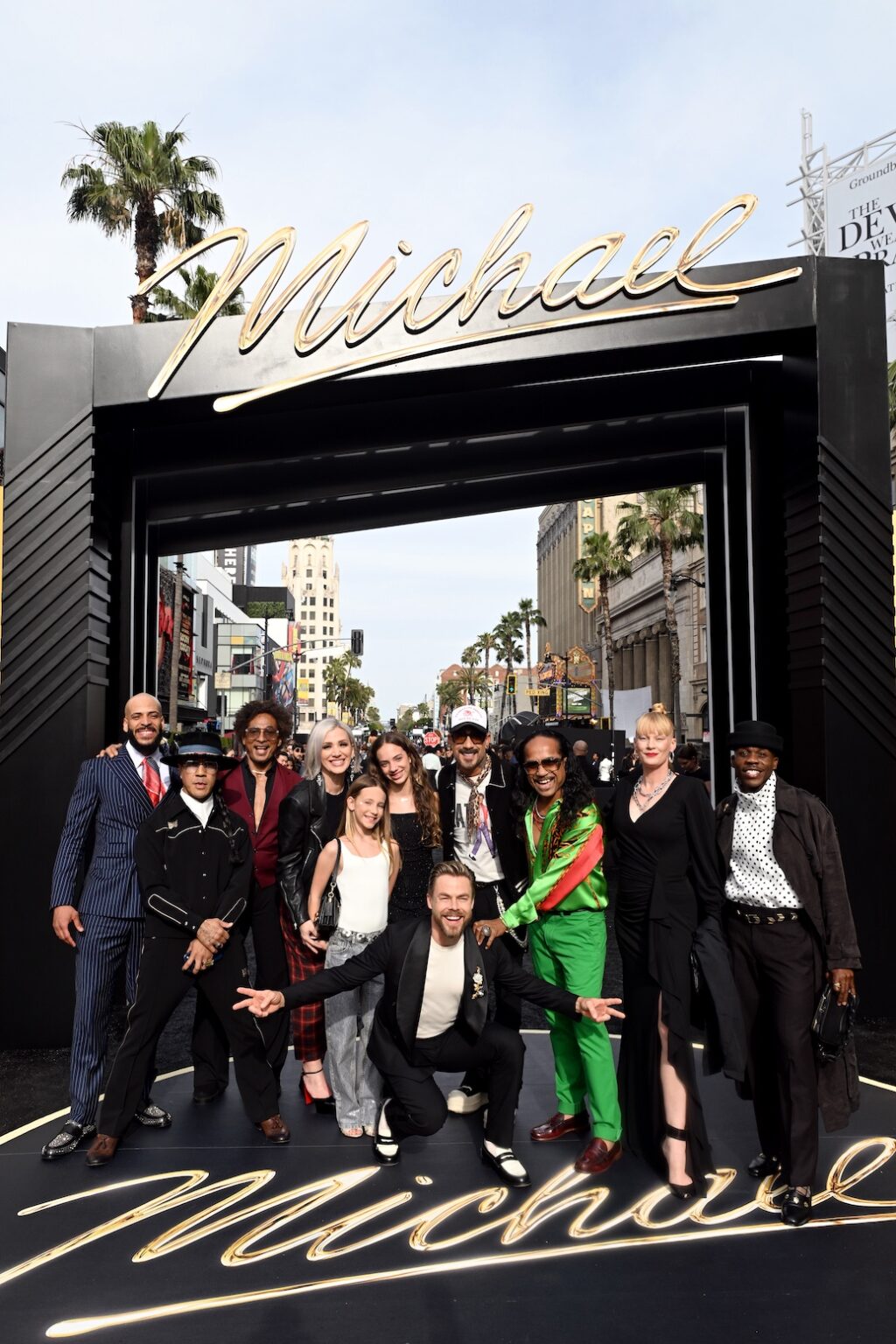 LOS ANGELES, CALIFORNIA - APRIL 20: Rich + Tone attend Lionsgate's "Michael" Los Angeles premiere at Dolby Theatre on April 20, 2026 in Los Angeles, California. (Photo by Vivien Killilea/Getty Images for Lionsgate)