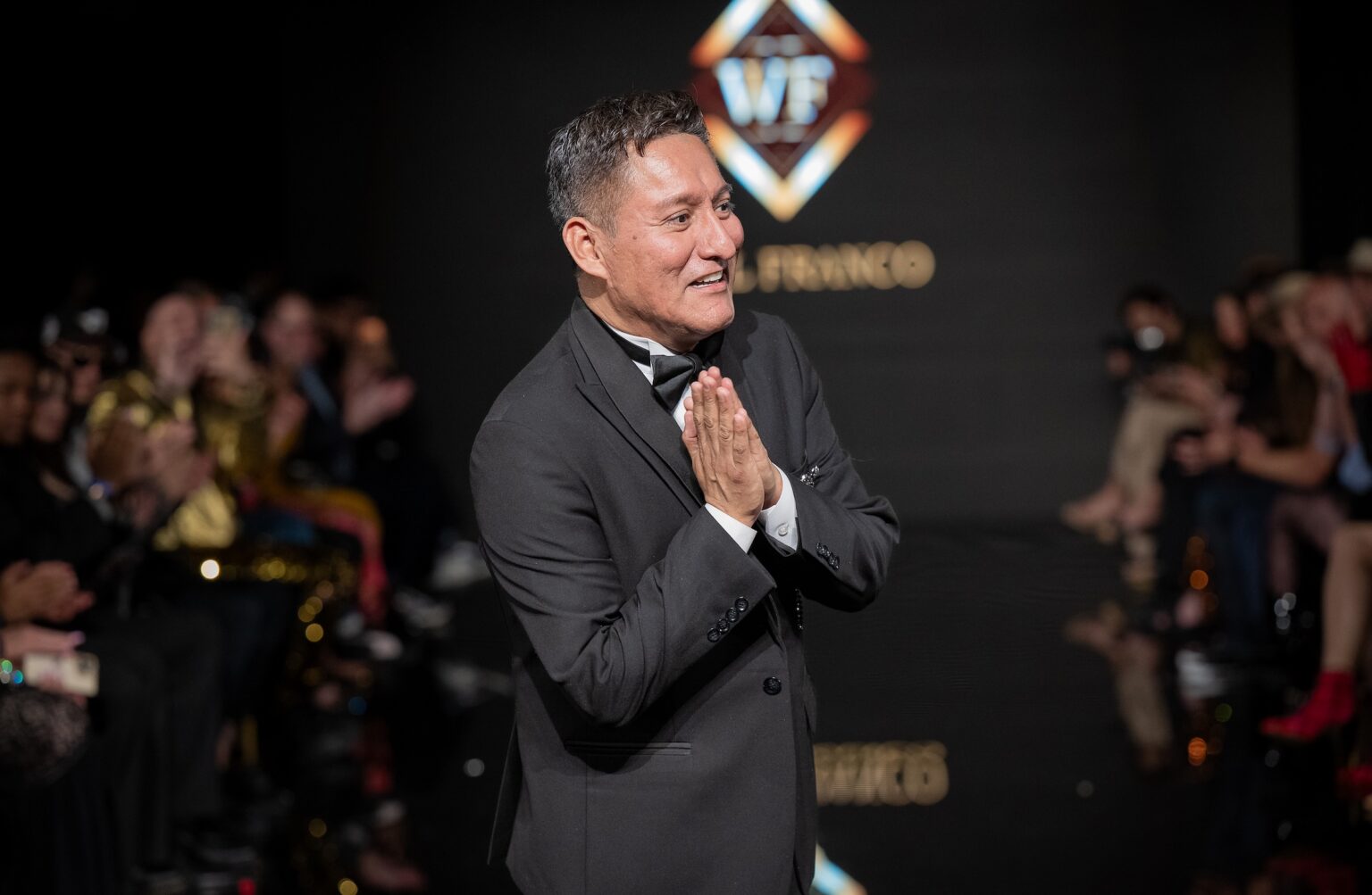 LOS ANGELES, CALIFORNIA - MARCH 14: Designer Will Franco walks the runway at the Will Franco show during Los Angeles Fashion Week Powered By Art Hearts Fashion at The Majestic on March 14, 2026 in Los Angeles, California. (Photo by Mark Gunter/Getty Images for Art Hearts Fashion)