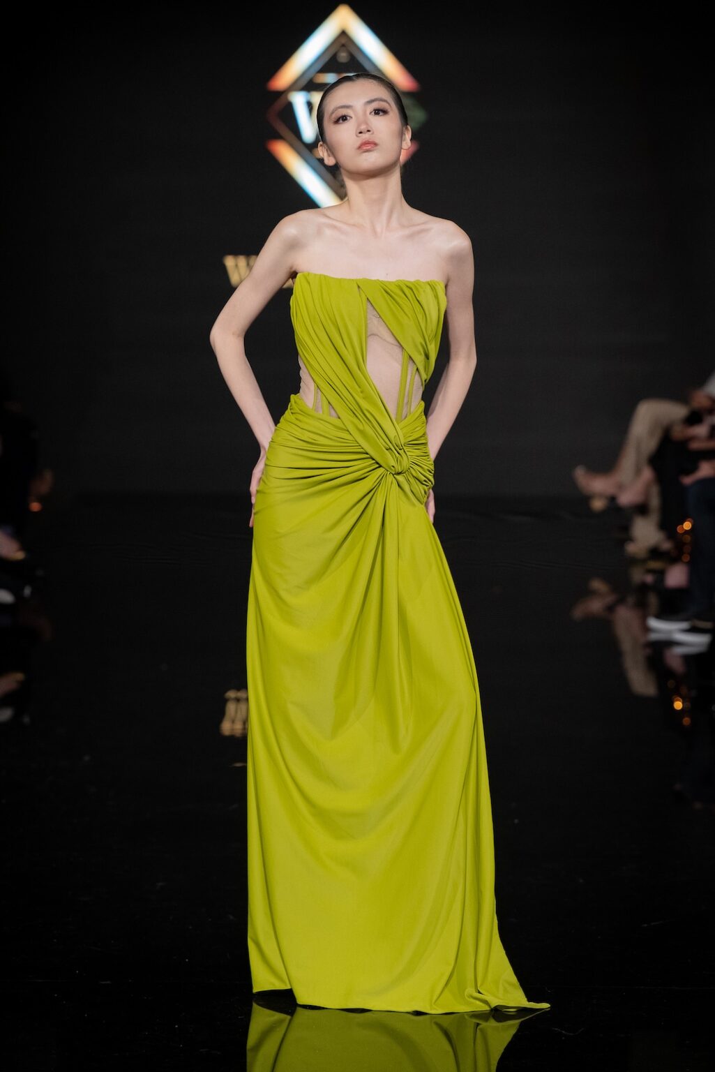 LOS ANGELES, CALIFORNIA - MARCH 14: A model walks the runway at the Will Franco show during Los Angeles Fashion Week Powered By Art Hearts Fashion at The Majestic on March 14, 2026 in Los Angeles, California. (Photo by Mark Gunter/Getty Images for Art Hearts Fashion)