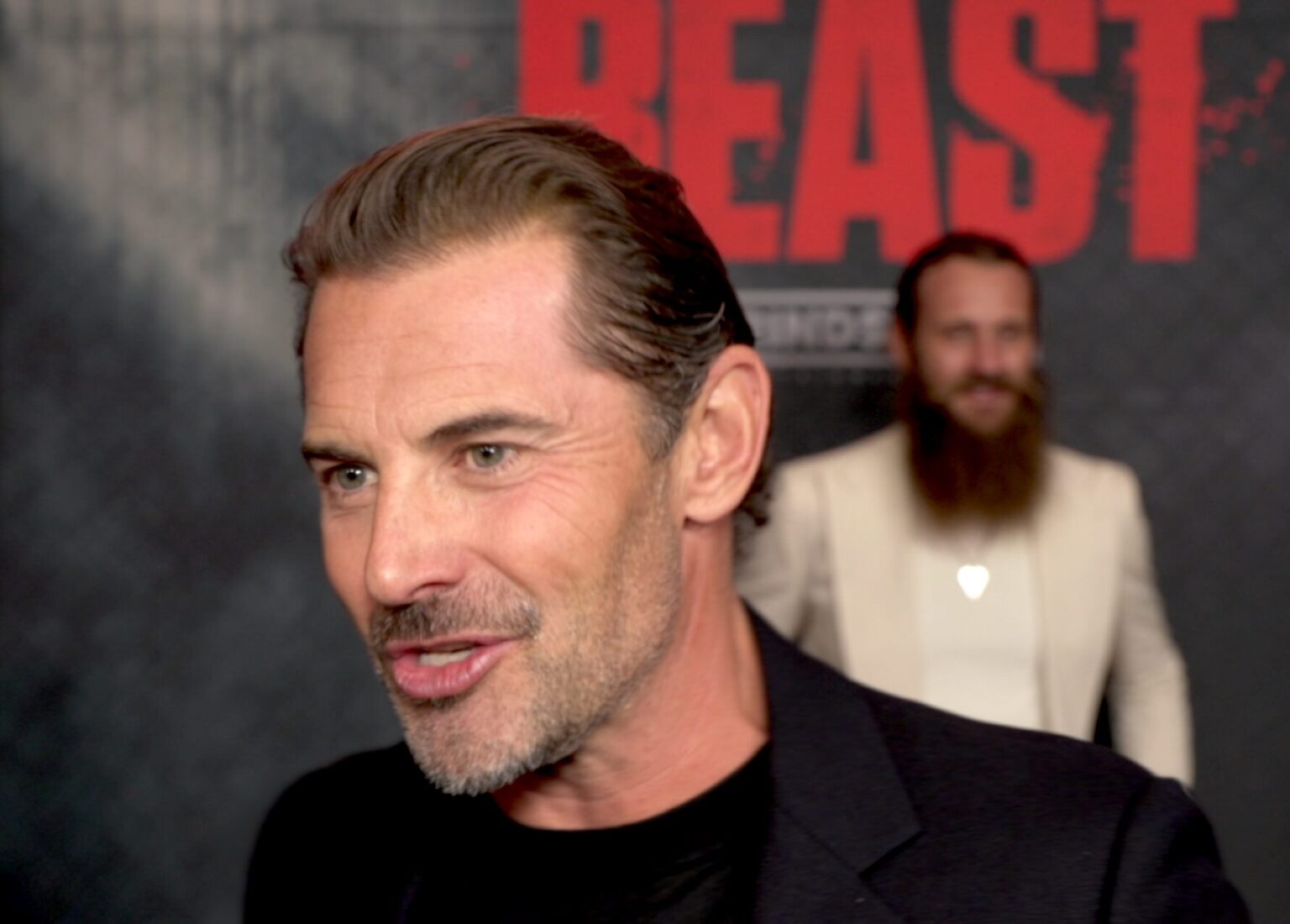 Daniel MacPherson on BEAST | Patton James Premiere Red Carpet Interview