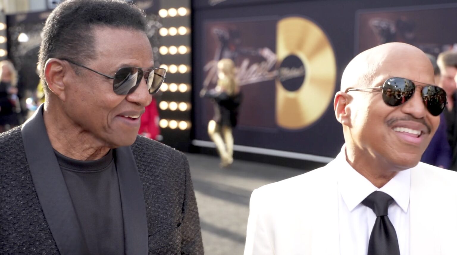 Jackie Jackson & Marlon Jackson on MICHAEL | Premiere Red Carpet Interview