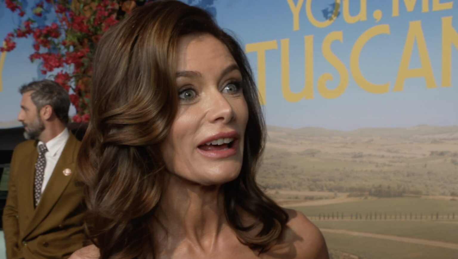 Kat Coiro on You, Me & Tuscany | Premiere Red Carpet Interview
