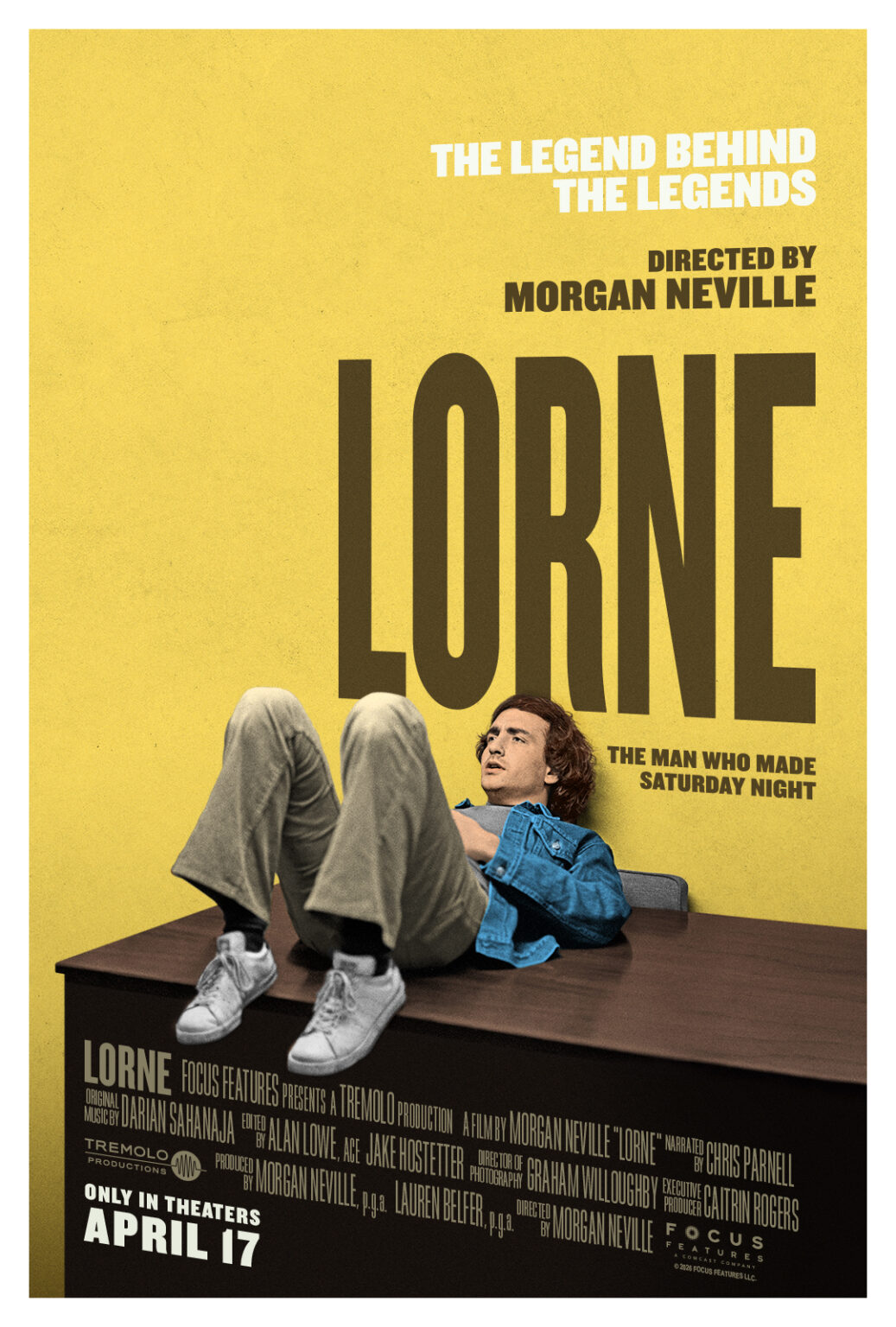 LORNE | Documentary on Lorne Michaels from Filmmaker Morgan Neville