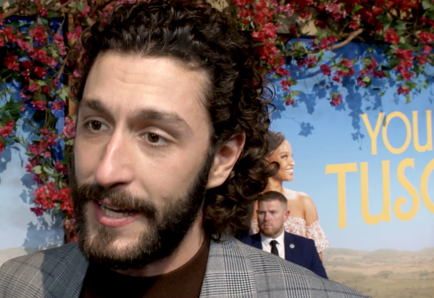Lorenzo De Moor on You, Me & Tuscany | Premiere Red Carpet Interview