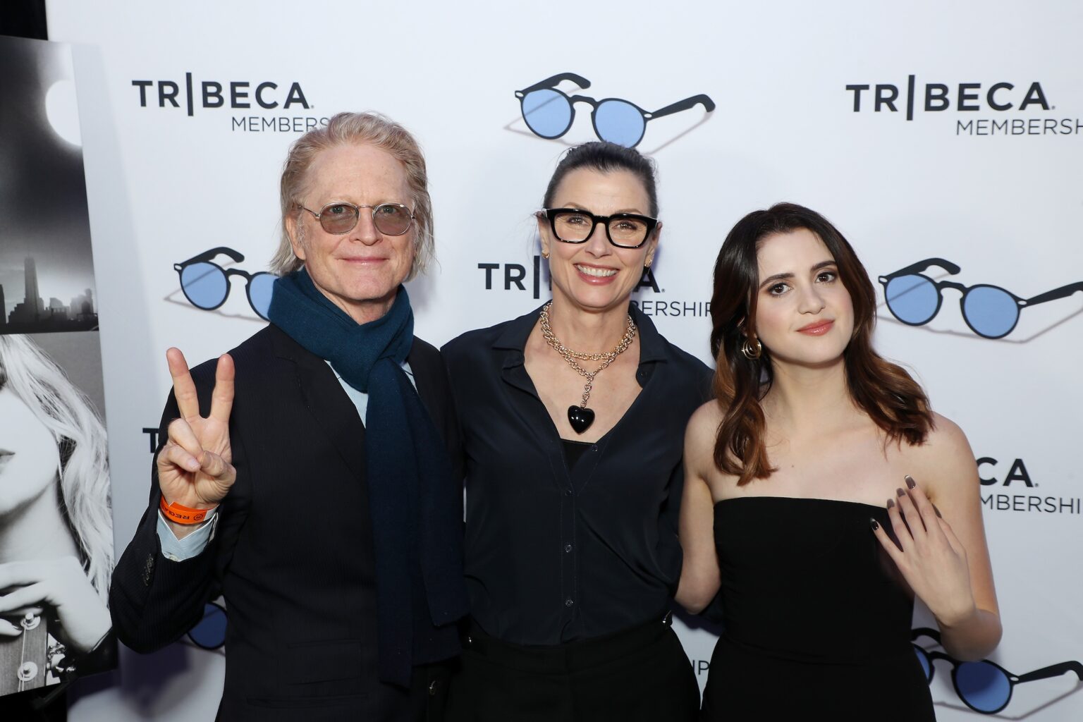 New York, New York - 4/20/26 - Eric Stoltz, Bridget Moynahan and Laura Marano attends the New York Special Screening of “Original Sound” - A Film Made 100% in New York City - PICTURED: Eric Stoltz, Bridget Moynahan and Laura Marano - PHOTO by: Marion Curtis / StarPix for Cromono Int. - Location: Regal Union Square