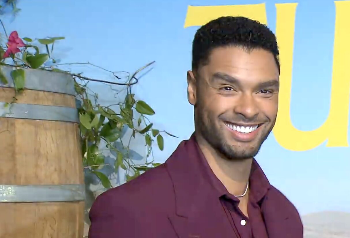 Regé-Jean Page Interview at You, Me & Tuscany Premiere Red Carpet (2026)