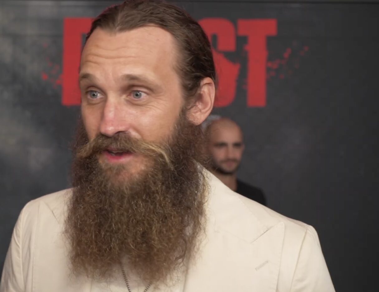 Tyler Atkins on BEAST | Patton James Premiere Red Carpet Interview