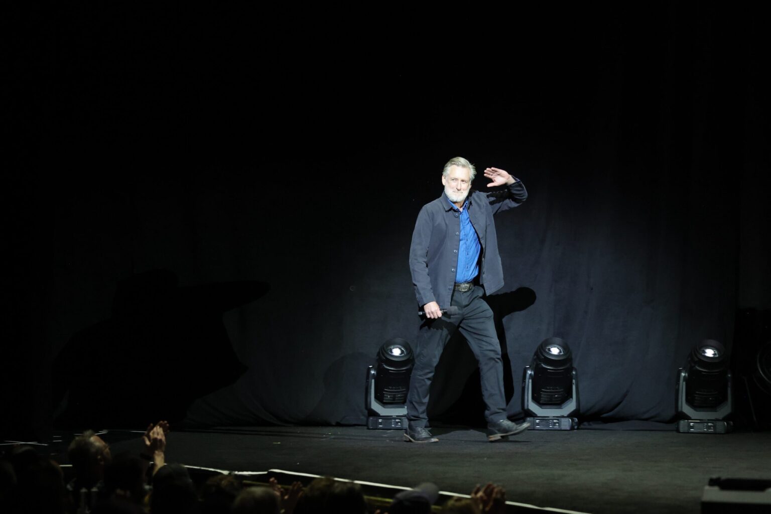 LAS VEGAS, NEVADA - APRIL 15: Bill Pullman from "Spaceballs The New One" at the Amazon MGM Studios' CinemaCon 2026 Presentation at The Colosseum at Caesars Palace on April 15, 2026 in Las Vegas, Nevada. (Photo by Stewart Cook/Amazon MGM Studios via Getty Images)