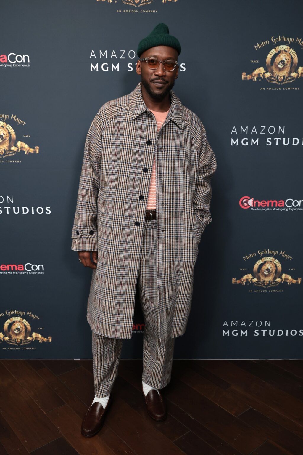 LAS VEGAS, NEVADA - APRIL 15: Mahershala Ali from "Your Mother Your Mother Your Mother" at the Amazon MGM Studios' CinemaCon 2026 Presentation at The Colosseum at Caesars Palace on April 15, 2026 in Las Vegas, Nevada. (Photo by Eric Charbonneau/Amazon MGM Studios via Getty Images)