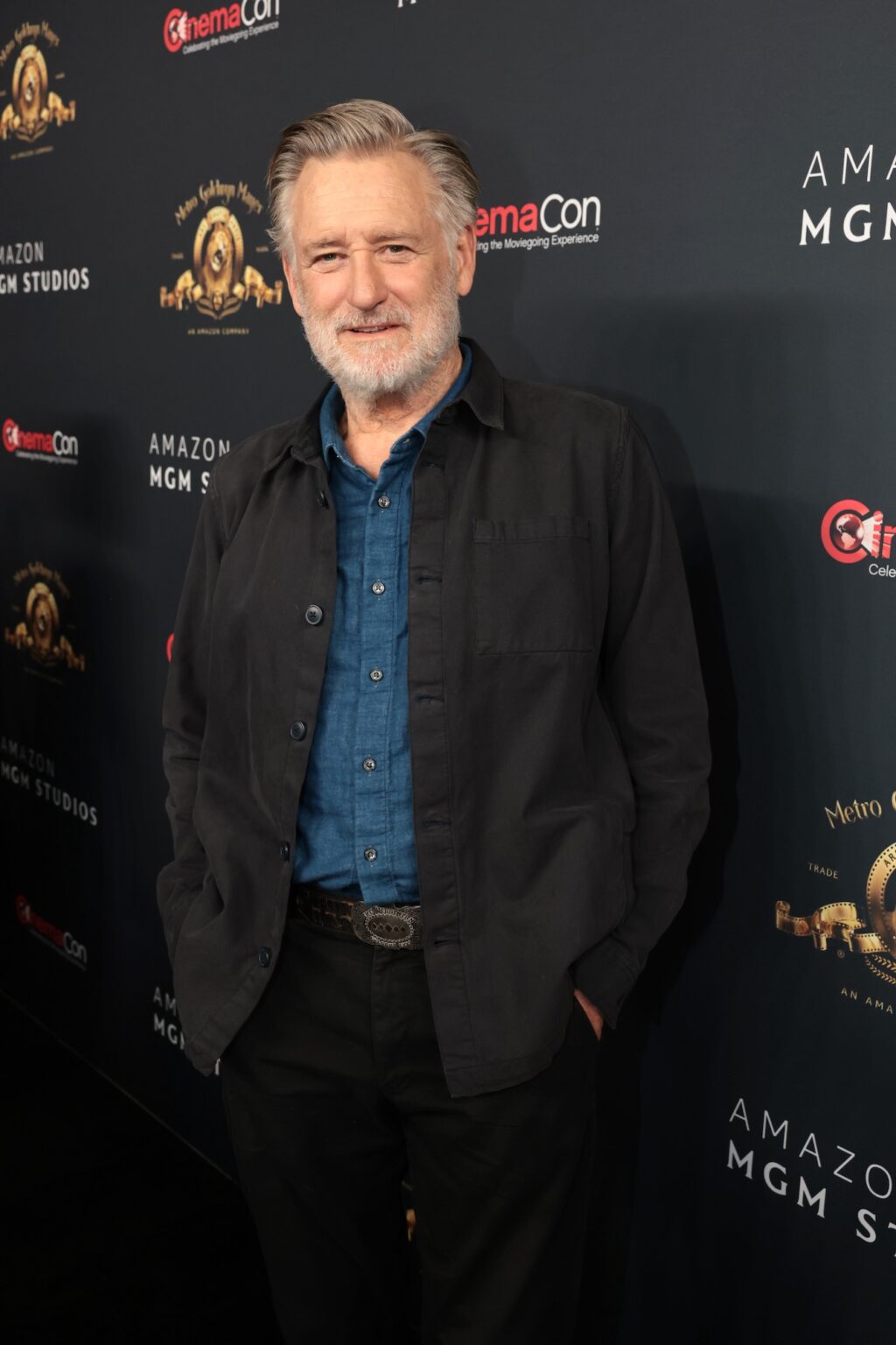 LAS VEGAS, NEVADA - APRIL 15: Bill Pullman from "Spaceballs: The New One" at the Amazon MGM Studios' CinemaCon 2026 Presentation at The Colosseum at Caesars Palace on April 15, 2026 in Las Vegas, Nevada. (Photo by Eric Charbonneau/Amazon MGM Studios via Getty Images)