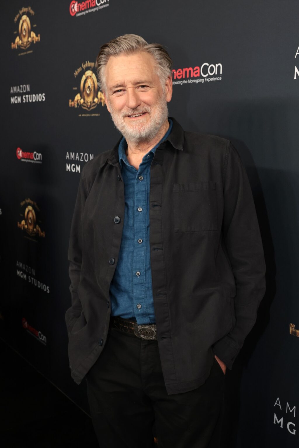 LAS VEGAS, NEVADA - APRIL 15: Bill Pullman from "Spaceballs: The New One" at the Amazon MGM Studios' CinemaCon 2026 Presentation at The Colosseum at Caesars Palace on April 15, 2026 in Las Vegas, Nevada. (Photo by Eric Charbonneau/Amazon MGM Studios via Getty Images)