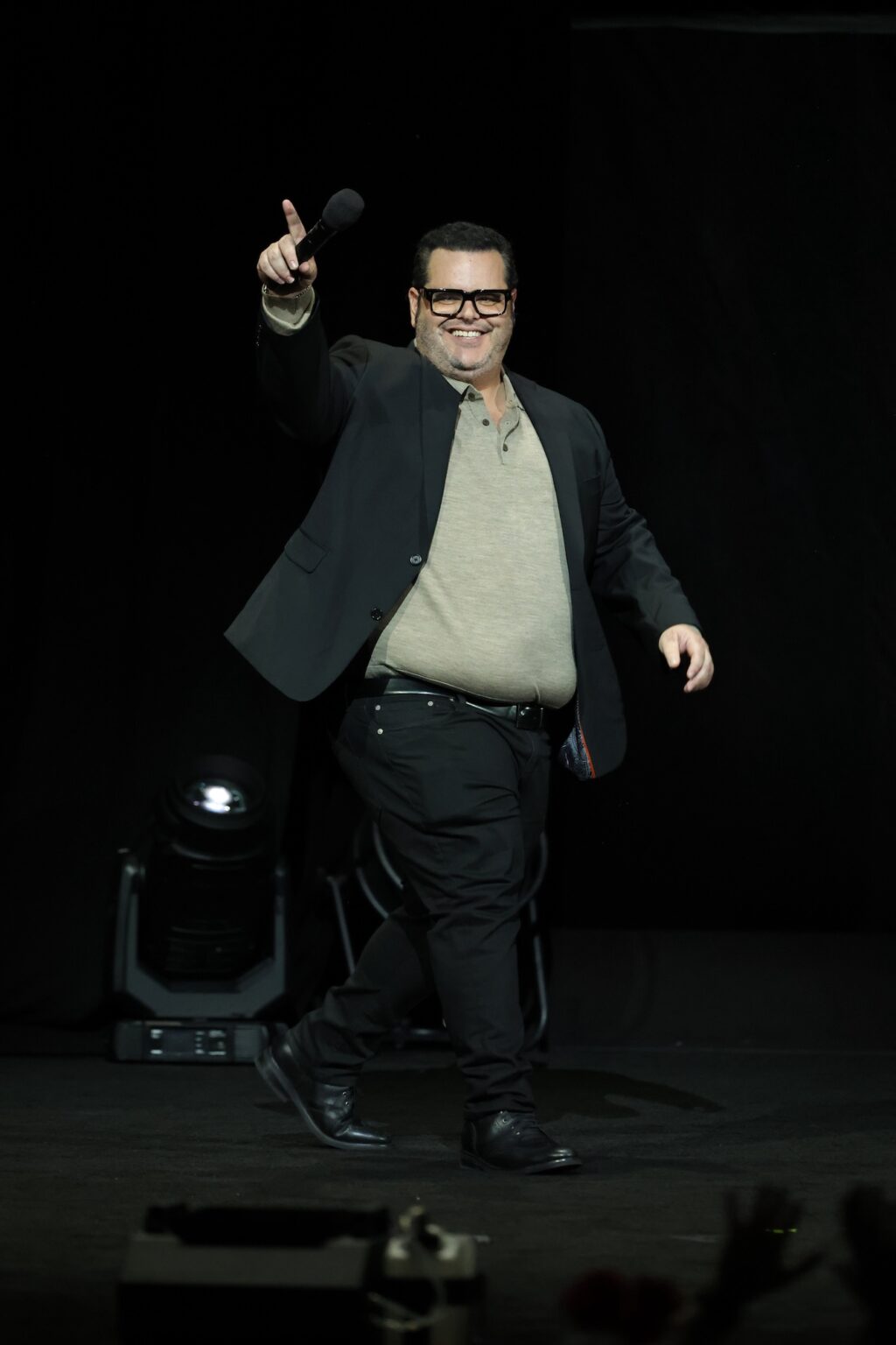 LAS VEGAS, NEVADA - APRIL 15: Josh Gad from "Spaceballs The New One" at the Amazon MGM Studios' CinemaCon 2026 Presentation at The Colosseum at Caesars Palace on April 15, 2026 in Las Vegas, Nevada. (Photo by Stewart Cook/Amazon MGM Studios via Getty Images)