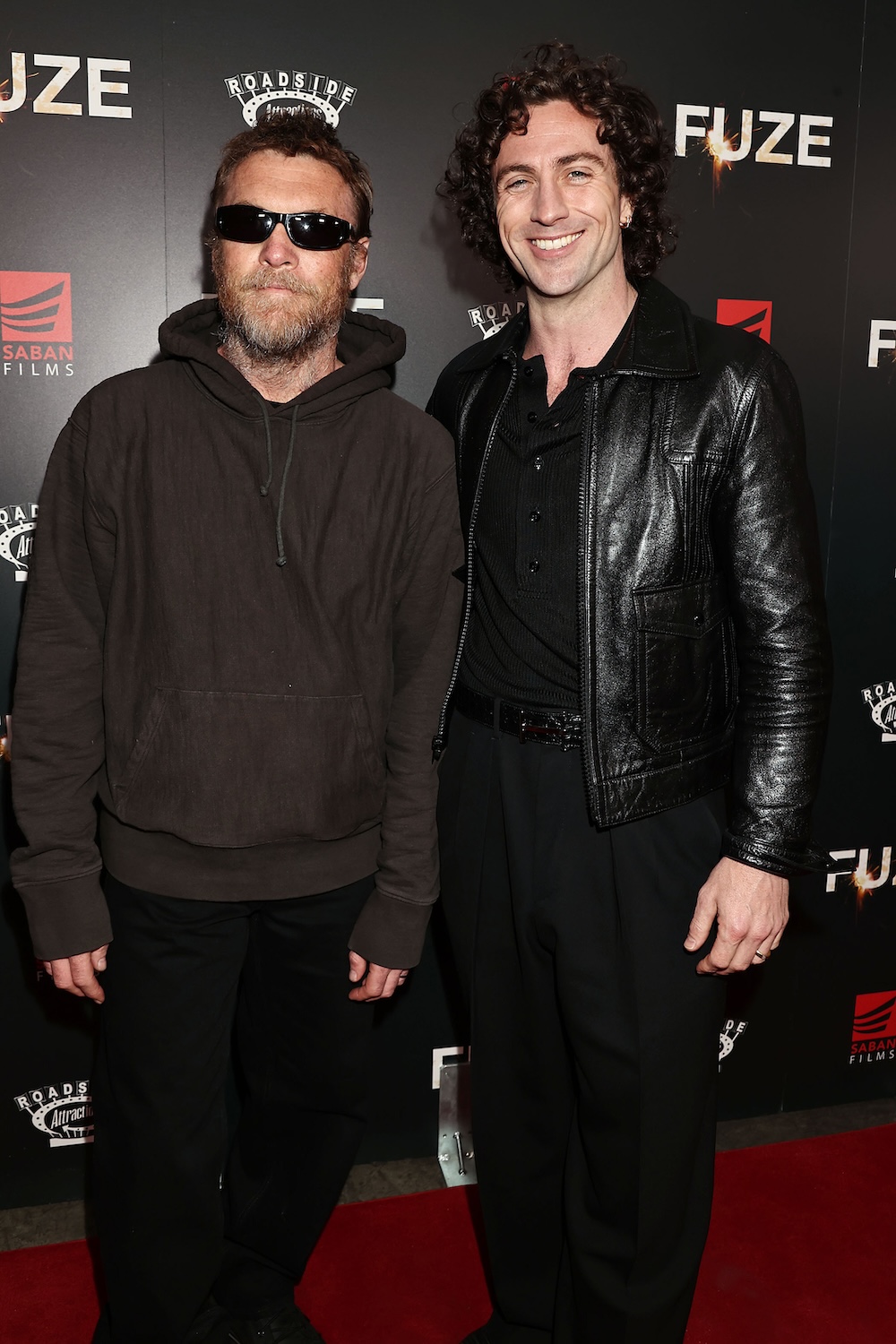 New York, New York 4/21/26 New York Special Screening of “ FUZE” : Sam Wortington and Aaron Taylor-Johnson - PHOTO by: Dave Allocca / Starpix - Location: Metrograph