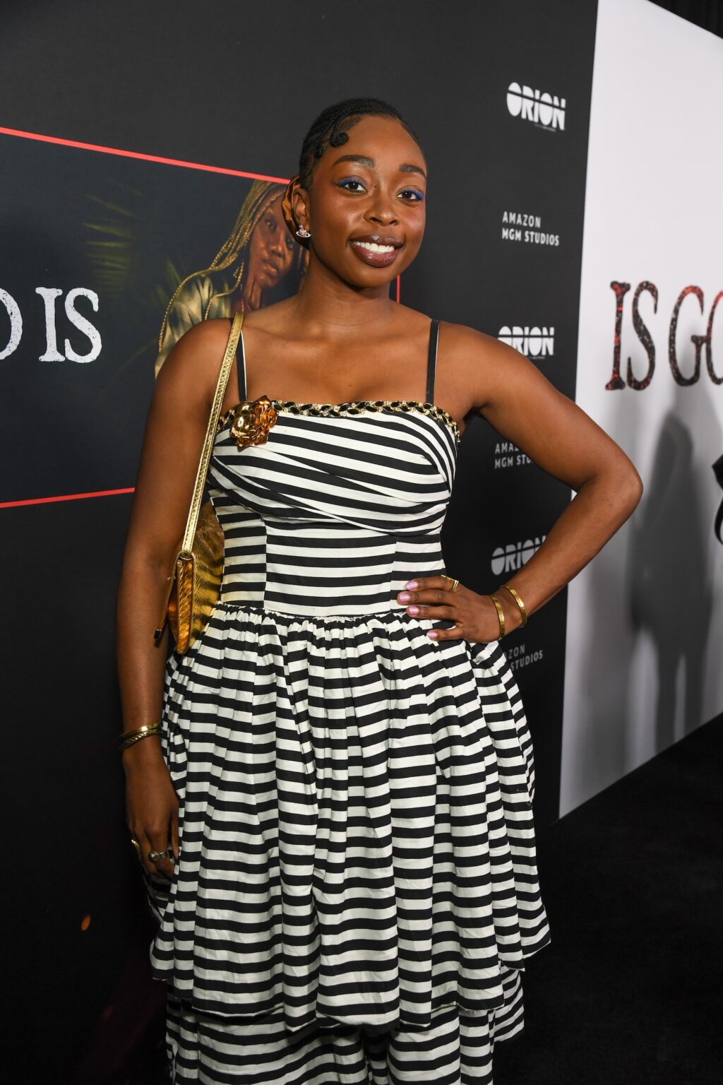 Hannah Adebayo attends Amazon MGM Studios "Is God Is" New York Premiere at BAM! on Monday, April 27, 2026 in New York City.
