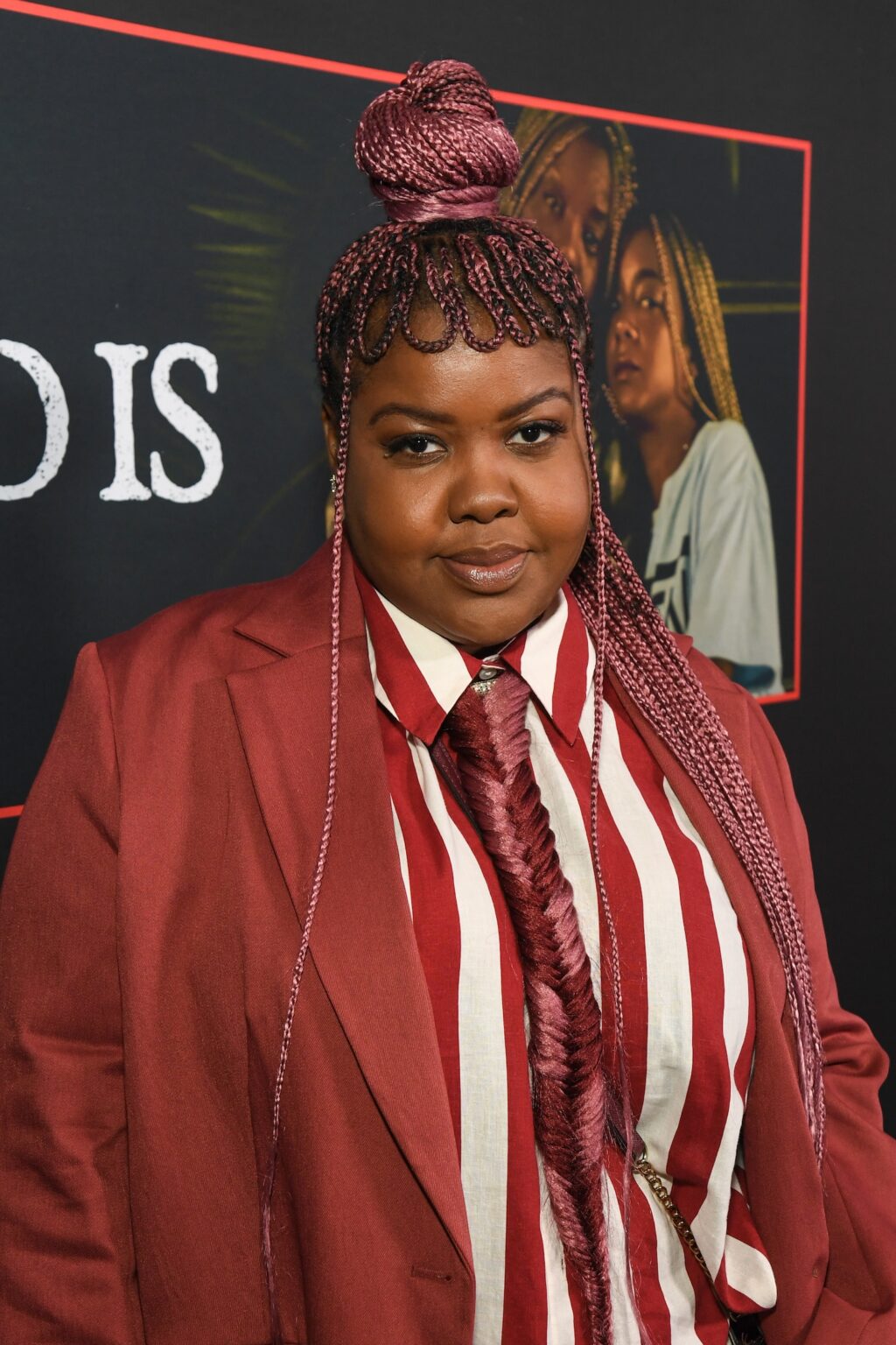 Karyne Tinord attends Amazon MGM Studios "Is God Is" New York Premiere at BAM! on Monday, April 27, 2026 in New York City.