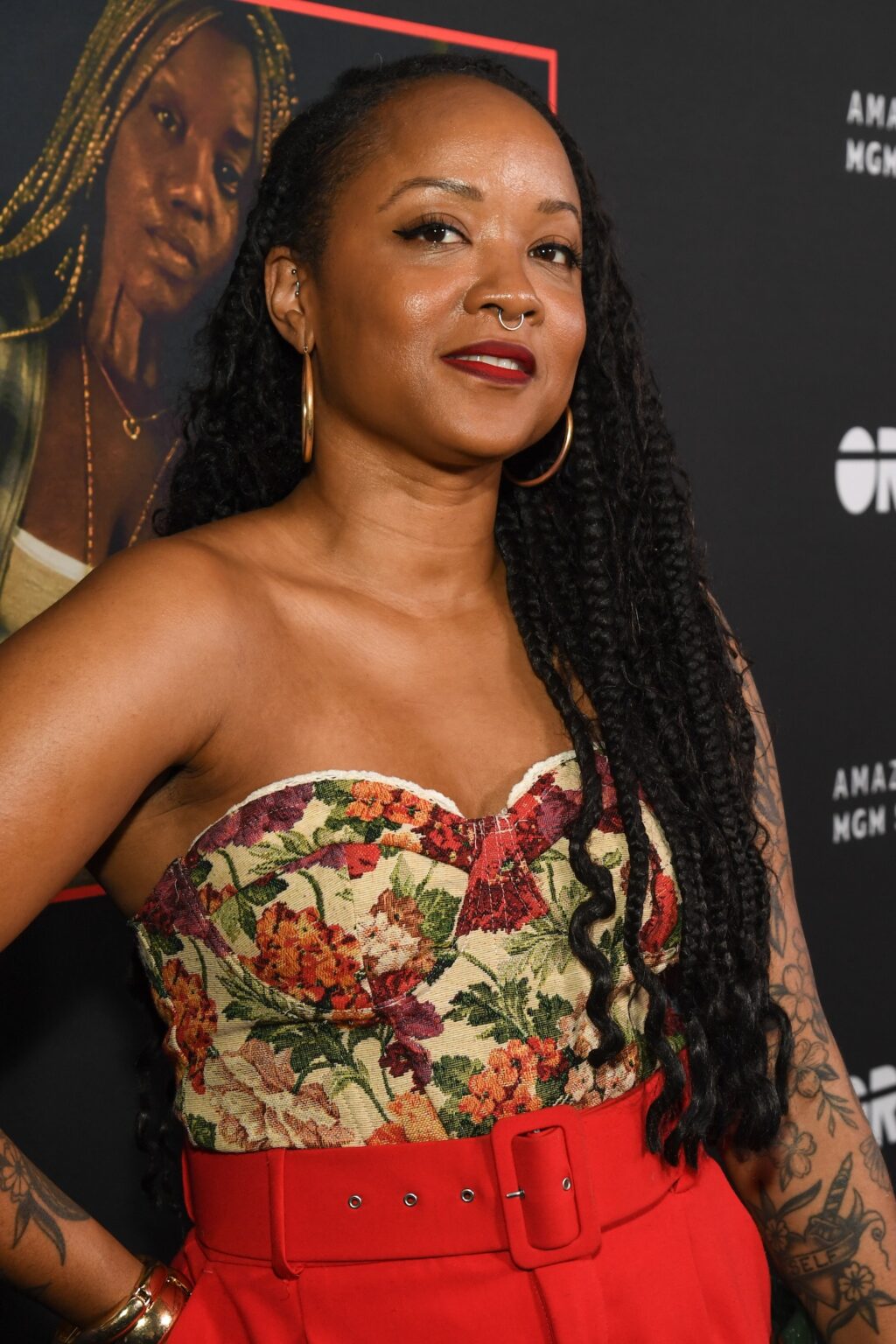 Latoya Coleman attends Amazon MGM Studios "Is God Is" New York Premiere at BAM! on Monday, April 27, 2026 in New York City.