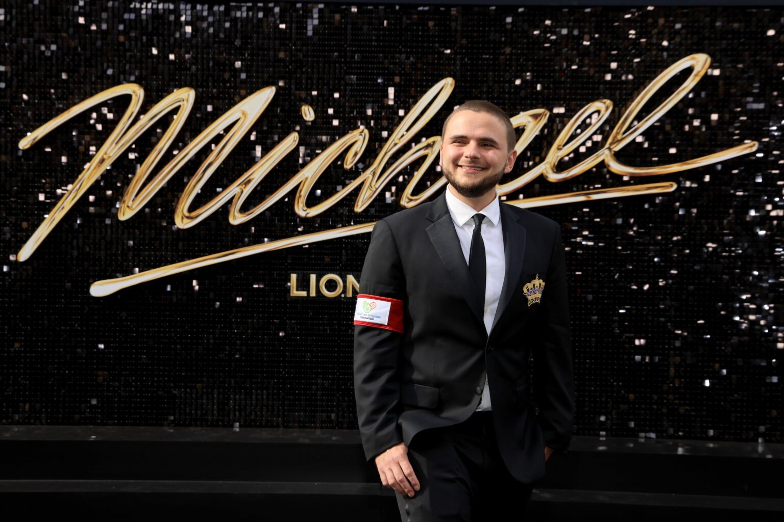 LOS ANGELES, CALIFORNIA - APRIL 20: Prince Jackson attends Lionsgate's "Michael" Los Angeles premiere at Dolby Theatre on April 20, 2026 in Los Angeles, California. (Photo by Savion Washington/Getty Images for Lionsgate)