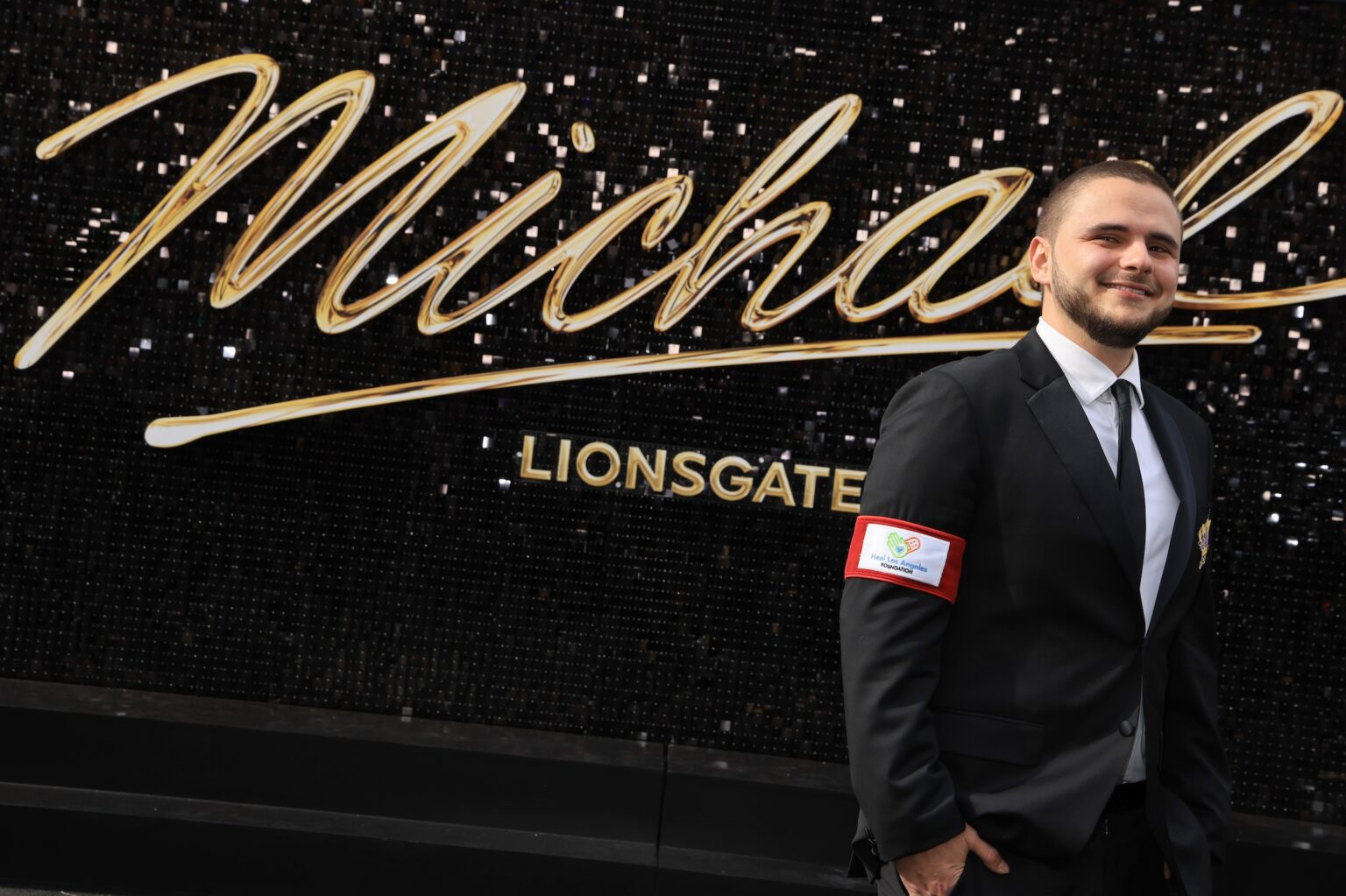 LOS ANGELES, CALIFORNIA - APRIL 20: Prince Jackson attends Lionsgate's "Michael" Los Angeles premiere at Dolby Theatre on April 20, 2026 in Los Angeles, California. (Photo by Savion Washington/Getty Images for Lionsgate)