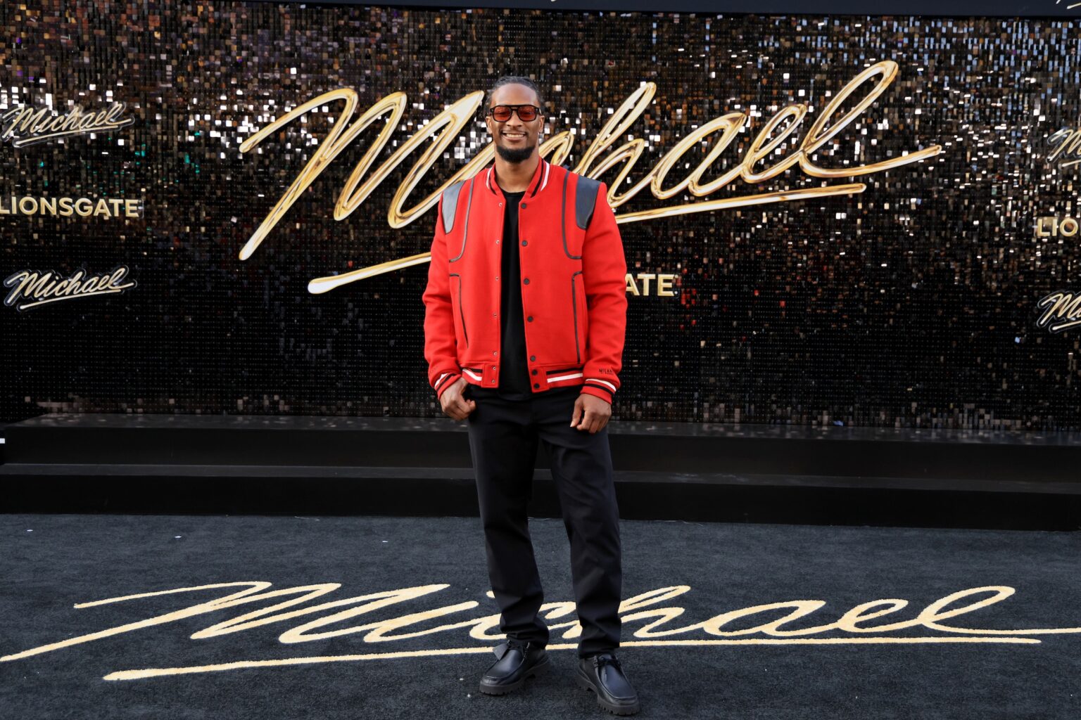LOS ANGELES, CALIFORNIA - APRIL 20: Todd Gurley attends Lionsgate's "Michael" Los Angeles premiere at Dolby Theatre on April 20, 2026 in Los Angeles, California. (Photo by Savion Washington/Getty Images for Lionsgate)