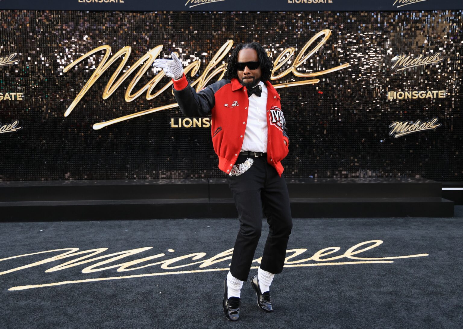 LOS ANGELES, CALIFORNIA - APRIL 20: Wale attends Lionsgate's "Michael" Los Angeles premiere at Dolby Theatre on April 20, 2026 in Los Angeles, California. (Photo by Savion Washington/Getty Images for Lionsgate)
