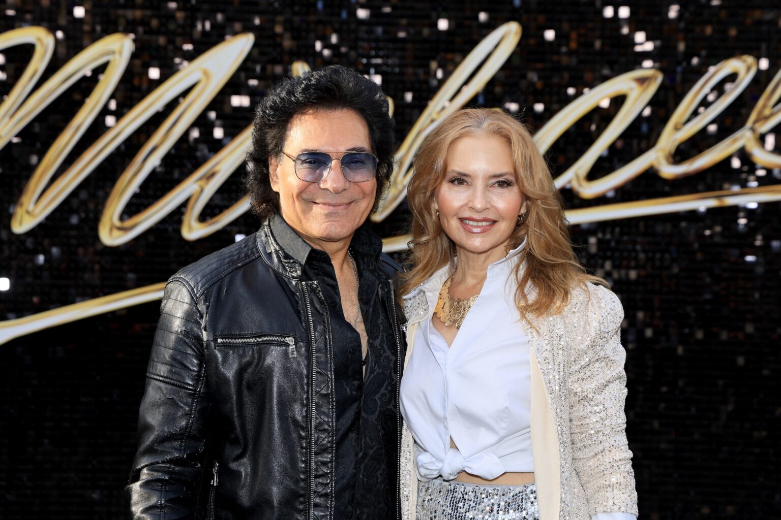 LOS ANGELES, CALIFORNIA - APRIL 20: (L-R) Andranik Madadian and Shani Rigsbee attend Lionsgate's "Michael" Los Angeles premiere at Dolby Theatre on April 20, 2026 in Los Angeles, California. (Photo by Savion Washington/Getty Images for Lionsgate)
