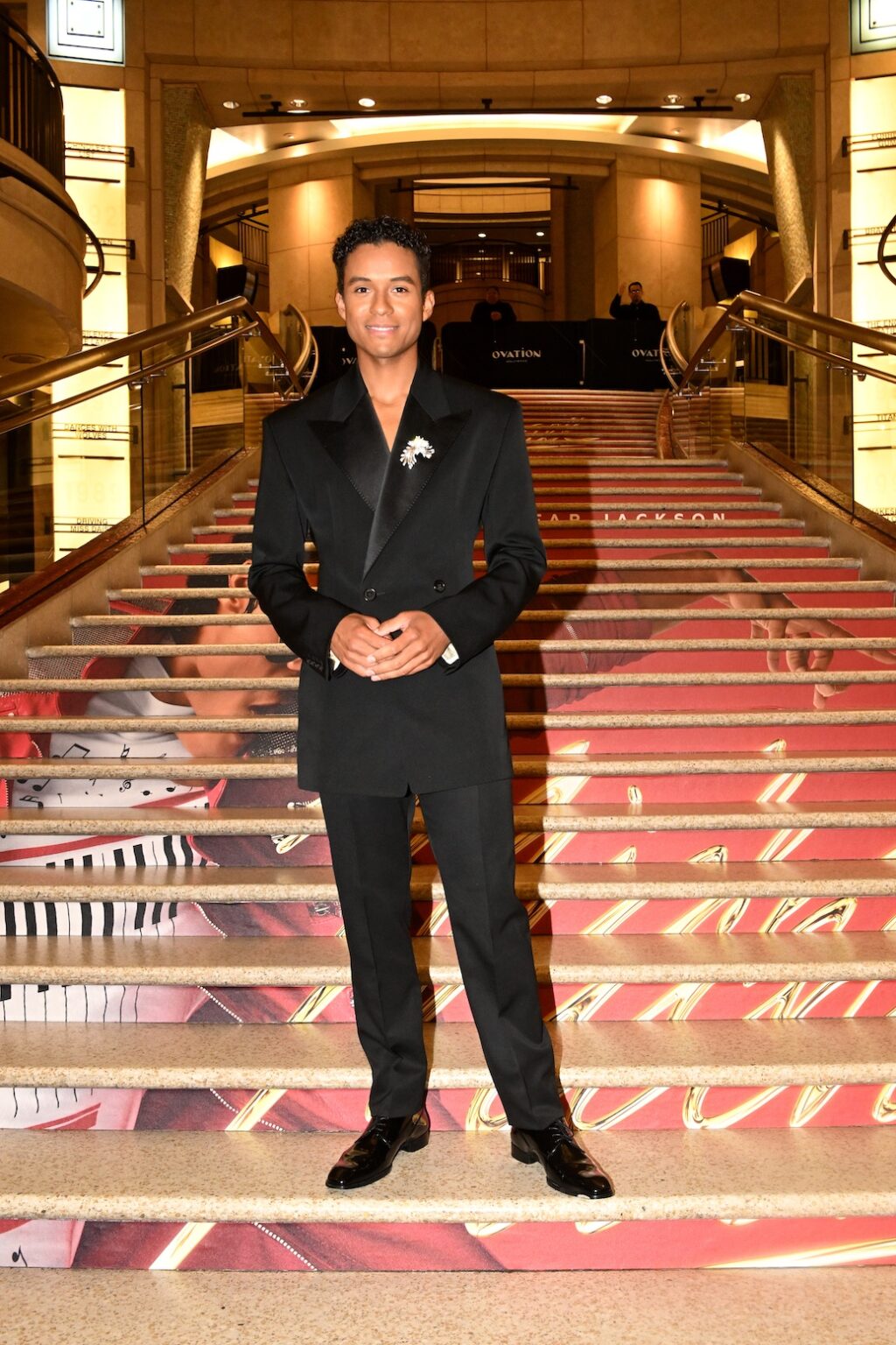 LOS ANGELES, CALIFORNIA - APRIL 20: Jaafar Jackson attends Lionsgate's "Michael" Los Angeles premiere at Dolby Theatre on April 20, 2026 in Los Angeles, California. (Photo by Vivien Killilea/Getty Images for Lionsgate)