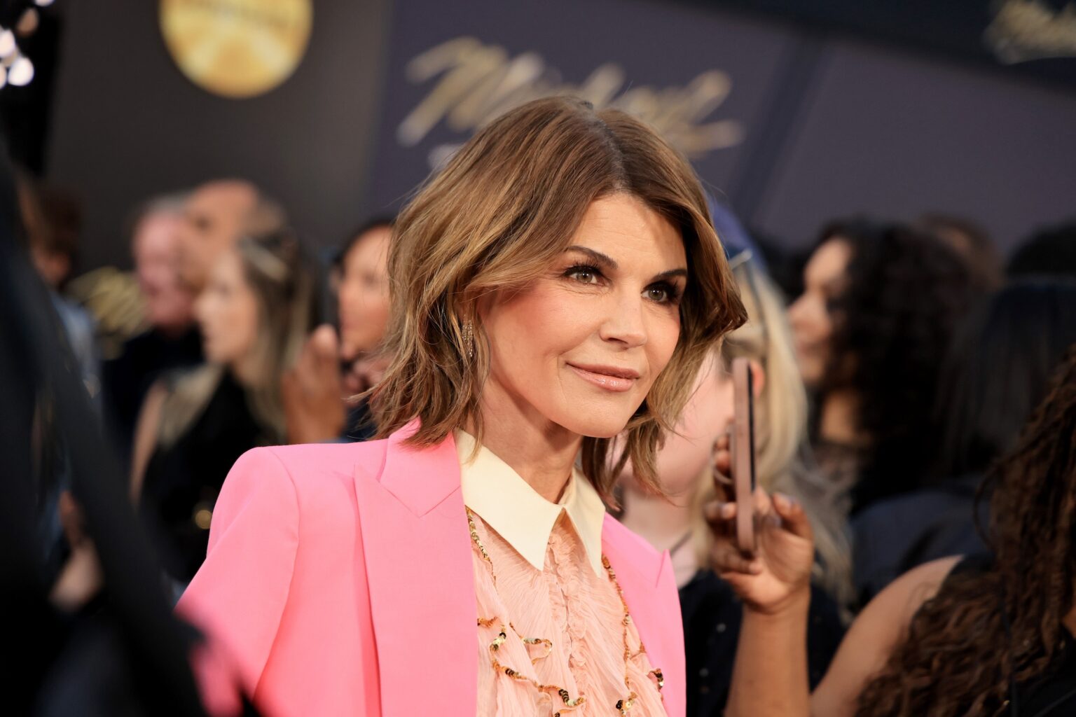 LOS ANGELES, CALIFORNIA - APRIL 20: Lori Loughlin attends Lionsgate's "Michael" Los Angeles premiere at Dolby Theatre on April 20, 2026 in Los Angeles, California. (Photo by Savion Washington/Getty Images for Lionsgate)