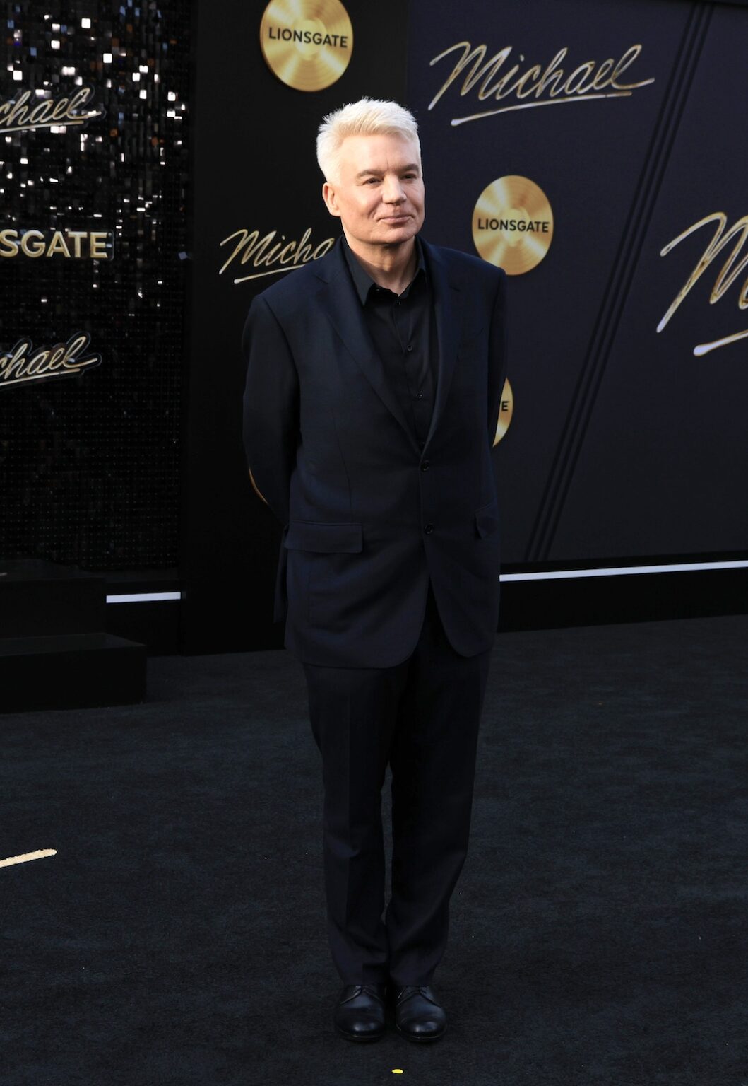 LOS ANGELES, CALIFORNIA - APRIL 20: Mike Myers attends Lionsgate's "Michael" Los Angeles premiere at Dolby Theatre on April 20, 2026 in Los Angeles, California. (Photo by Savion Washington/Getty Images for Lionsgate)