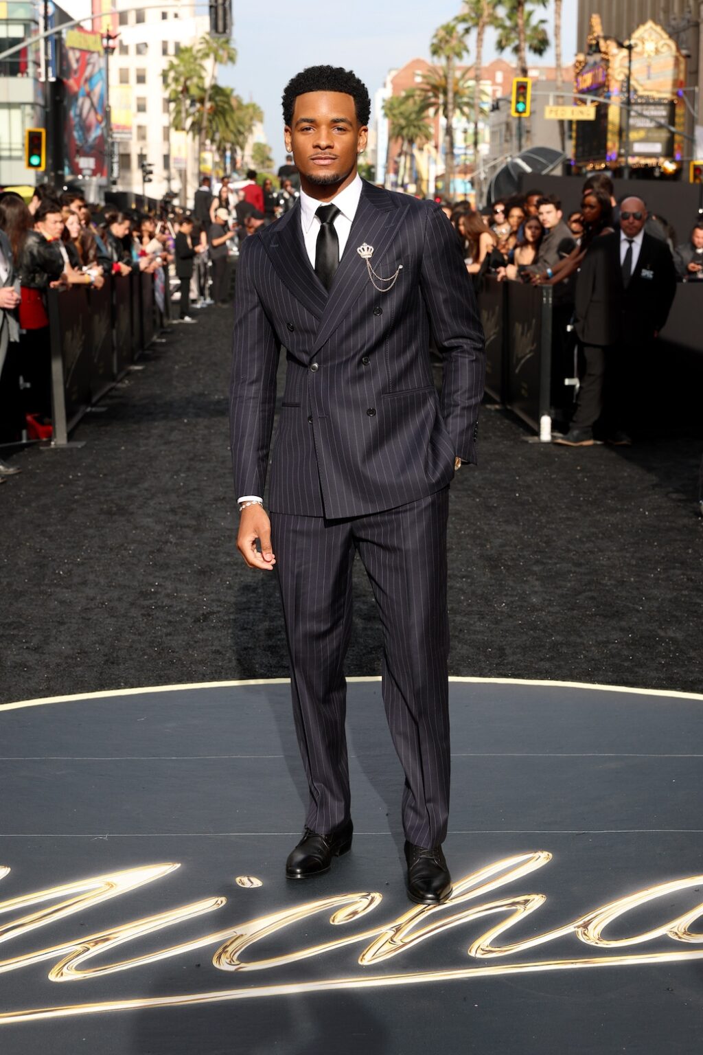 LOS ANGELES, CALIFORNIA - APRIL 20: Nathaniel Logan McIntyre attends Lionsgate's "Michael" Los Angeles premiere at Dolby Theatre on April 20, 2026 in Los Angeles, California. (Photo by Kevin Mazur/Getty Images for Lionsgate)