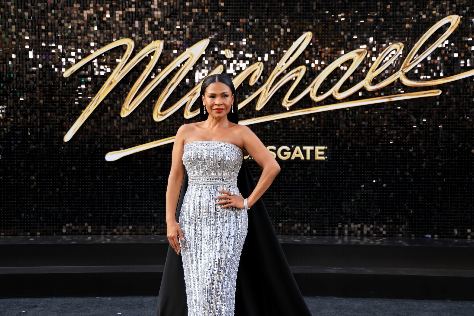LOS ANGELES, CALIFORNIA - APRIL 20: Nia Long attends Lionsgate's "Michael" Los Angeles premiere at Dolby Theatre on April 20, 2026 in Los Angeles, California. (Photo by Savion Washington/Getty Images for Lionsgate)