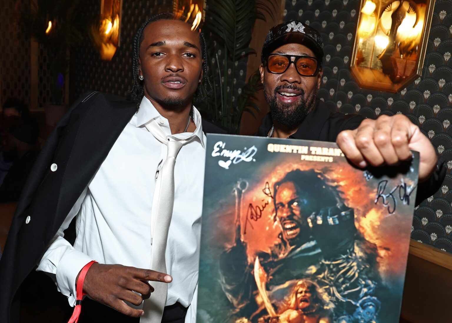 Isaiah Hill and RZA