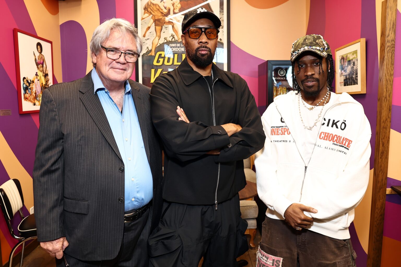 Michael Harney, RZA and Shameik Moore