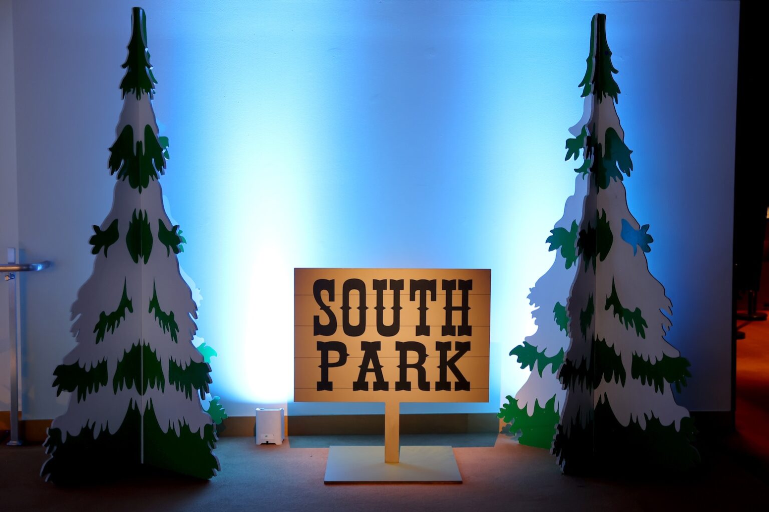 LOS ANGELES, CALIFORNIA - MAY 19: A view of atmosphere during Comedy Central's "South Park" FYC Event at Linwood Dunn Theater on May 19, 2026 in Los Angeles, California. (Photo by Leon Bennett/Getty Images for Paramount+)