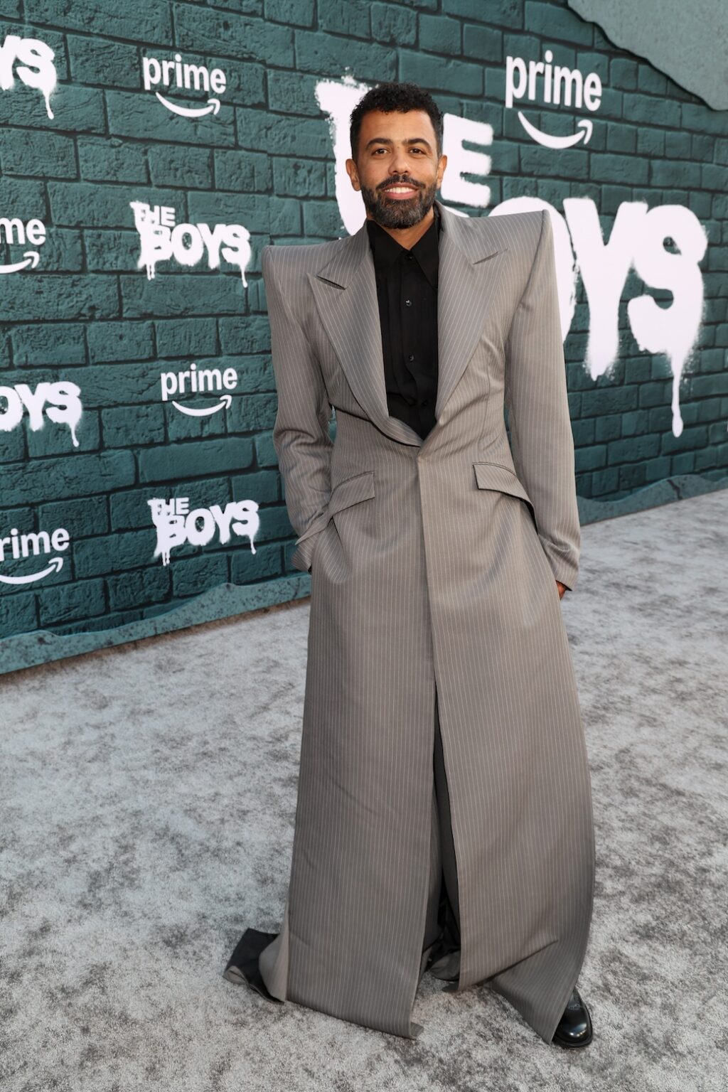 LOS ANGELES, CALIFORNIA - MAY 19: Daveed Diggs attends "The Boys" series finale red carpet on May 19, 2026 in Los Angeles, California. (Photo by Phillip Faraone/Getty Images for Prime Video)