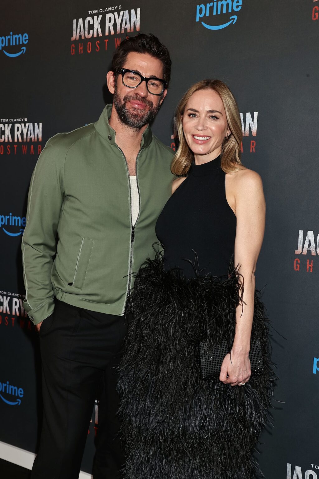 New York, New York 5/15/26 Tom Clancy’s Jack Ryan:Ghost War World Premiere : John Krasinski and Emily Blunt - PHOTO by: Dave Allocca / Starpix - Location: Regal Times Square