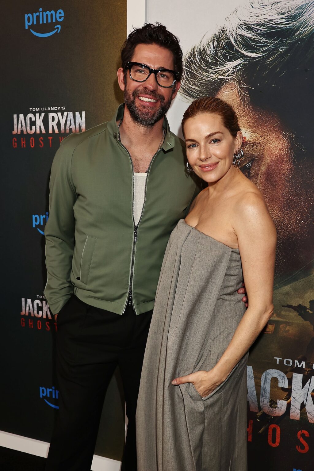 New York, New York 5/15/26 Tom Clancy’s Jack Ryan:Ghost War World Premiere : John Krasinski and Sienna Miller - PHOTO by: Dave Allocca / Starpix - Location: Regal Times Square