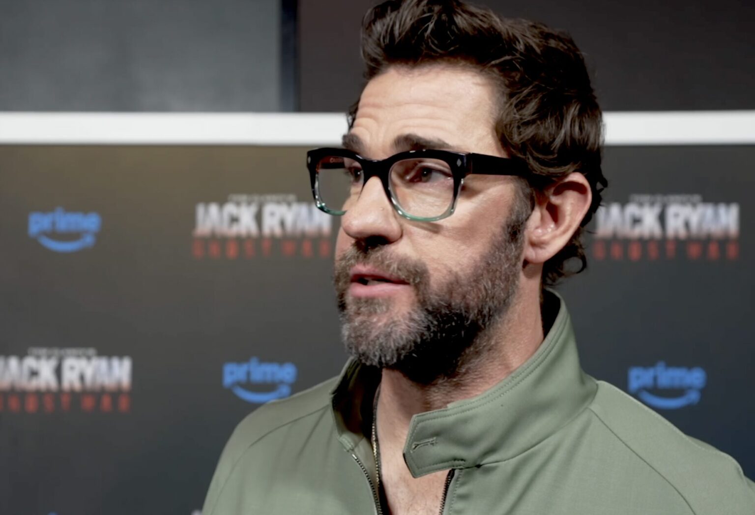 John Krasinski on Tom Clancy’s Jack Ryan: Ghost War | NYC Premiere Interview