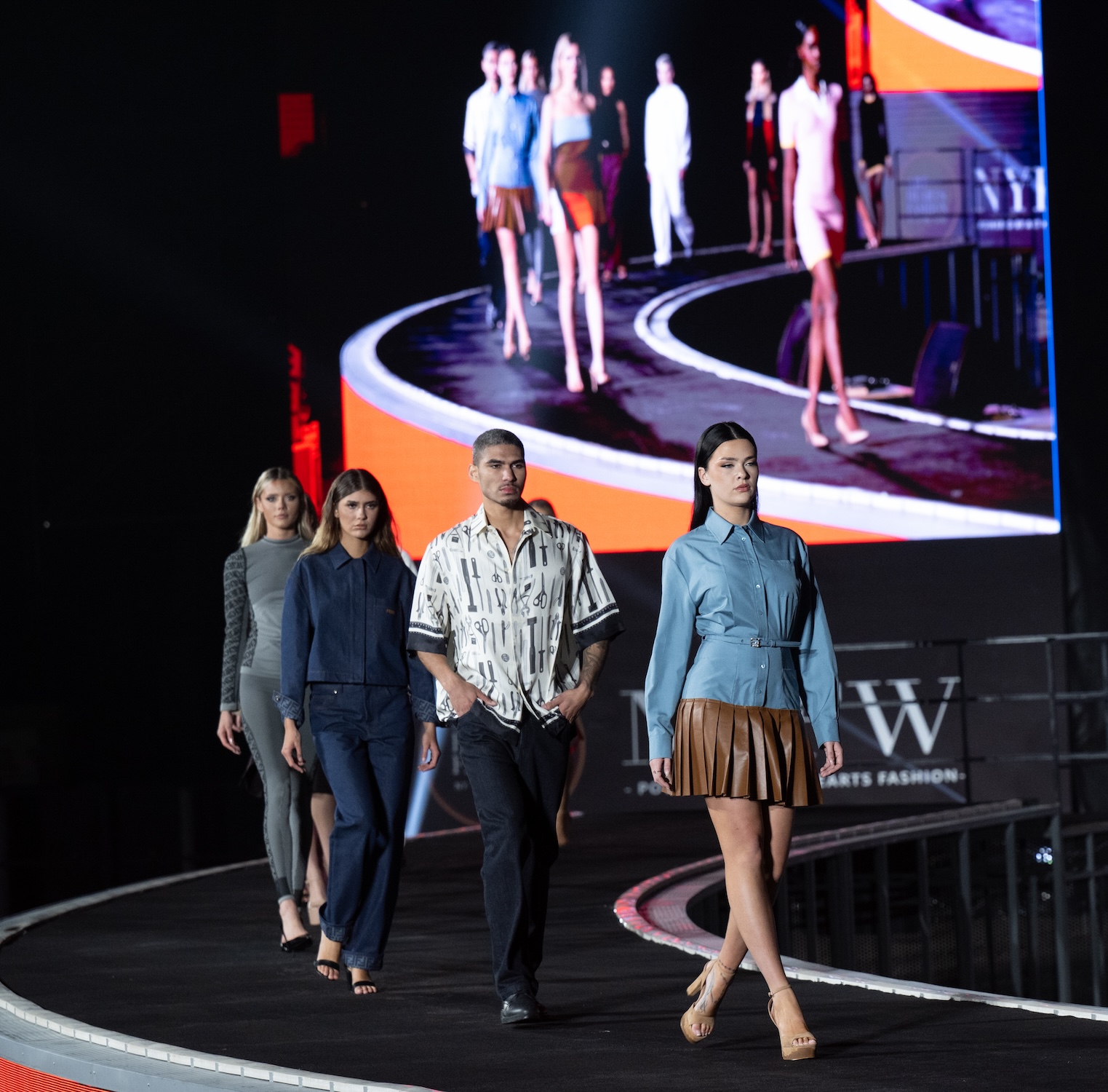 WUXI, CHINA - March 19: Models walk the runway at the Fendi Show during Art Hearts Fashion Wuxi China March 19, 2026 at Smile Square Nianhua Bay on March 19, 2026 in Wuxi Jiangsu Province, China. (Photo by Mark Gunter/Getty Images for Art Hearts Fashion)