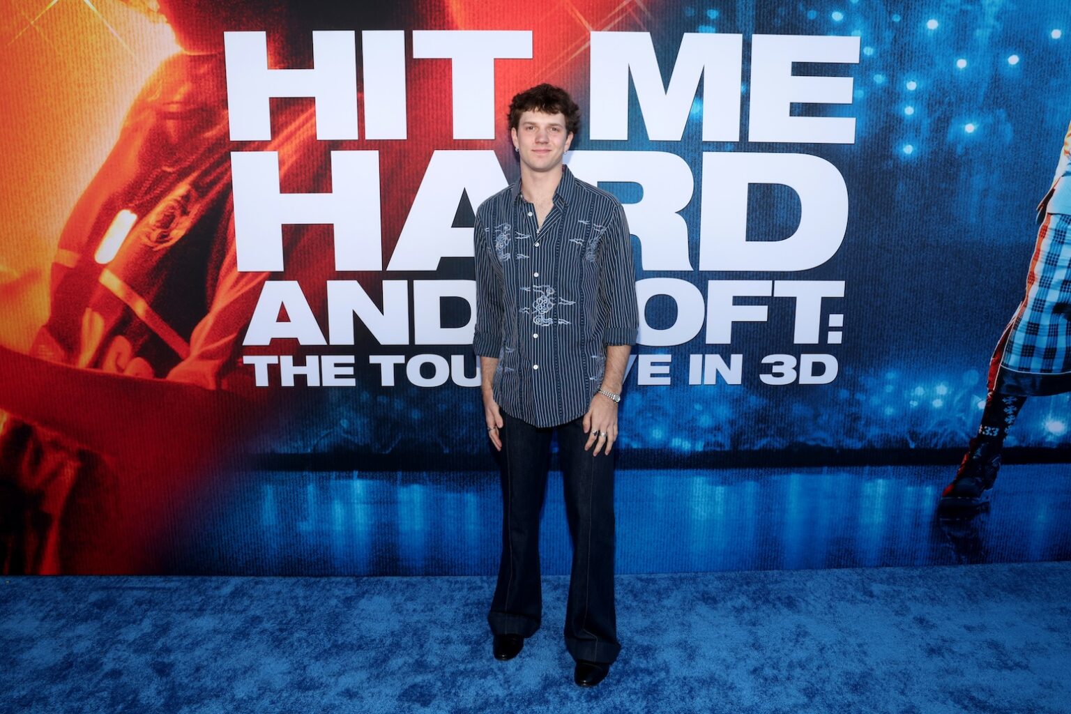 LOS ANGELES, CALIFORNIA - MAY 06: Fyn Rhoades attends the "Billie Eilish Hit Me Hard and Soft: The Tour Live in 3D" US Premiere at the Historic Village Theatre on May 06, 2026, in Los Angeles, California. (Photo by Phillip Faraone/Getty Images for Paramount Pictures)