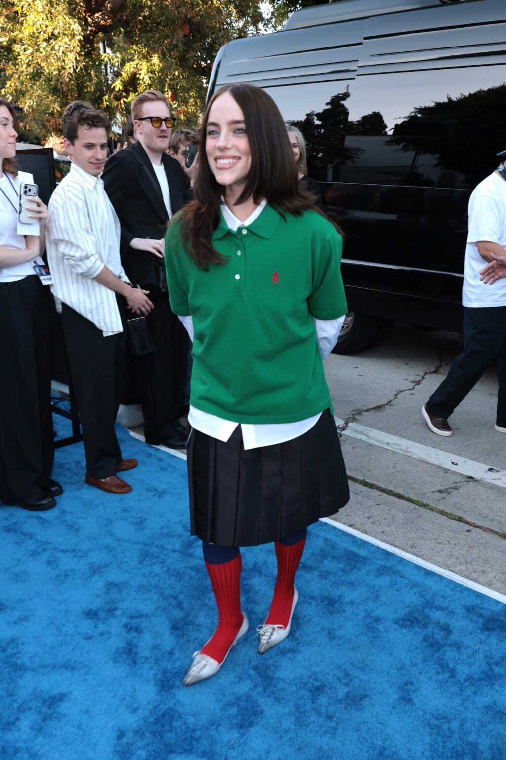 LOS ANGELES, CALIFORNIA - MAY 06: Billie Eilish attends the "Billie Eilish Hit Me Hard and Soft: The Tour Live in 3D" US Premiere at the Historic Village Theatre on May 06, 2026, in Los Angeles, California. (Photo by Eric Charbonneau/Getty Images for Paramount Pictures)