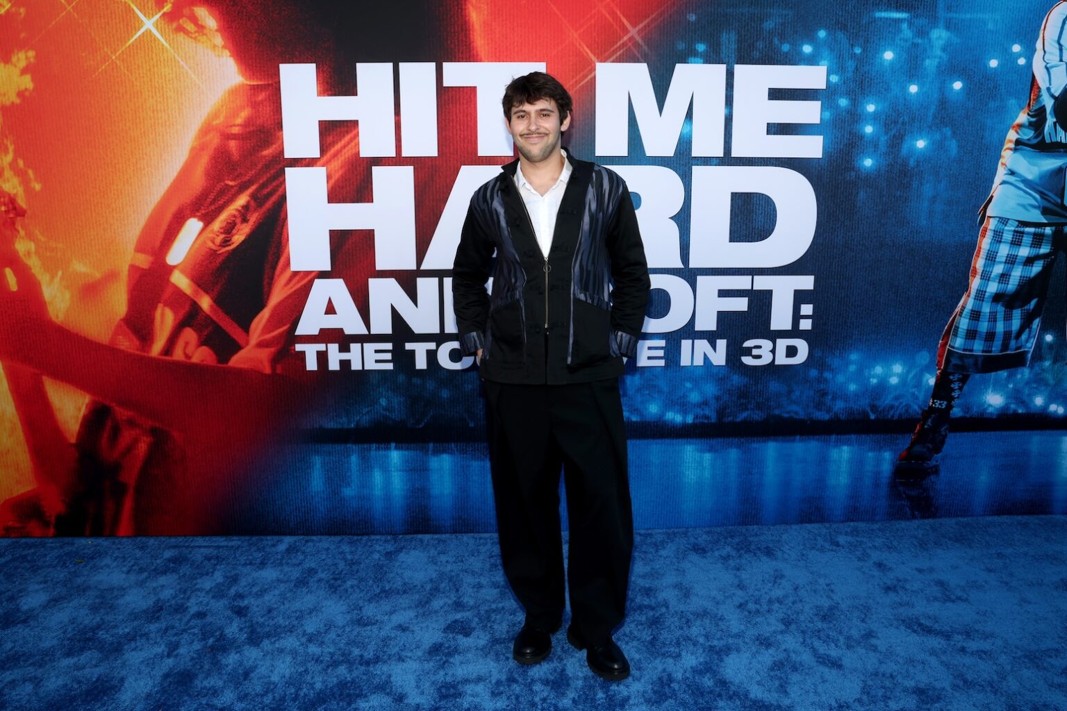 LOS ANGELES, CALIFORNIA - MAY 06: Asher Lieberman attends the "Billie Eilish Hit Me Hard and Soft: The Tour Live in 3D" US Premiere at the Historic Village Theatre on May 06, 2026, in Los Angeles, California. (Photo by Phillip Faraone/Getty Images for Paramount Pictures)