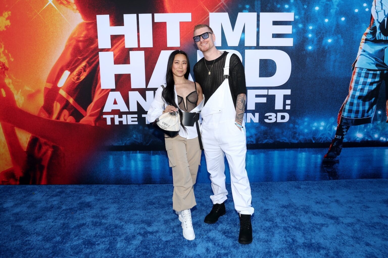 LOS ANGELES, CALIFORNIA - MAY 06: Sisi Xie and Ill Will attend the "Billie Eilish Hit Me Hard and Soft: The Tour Live in 3D" US Premiere at the Historic Village Theatre on May 06, 2026, in Los Angeles, California. (Photo by Phillip Faraone/Getty Images for Paramount Pictures)