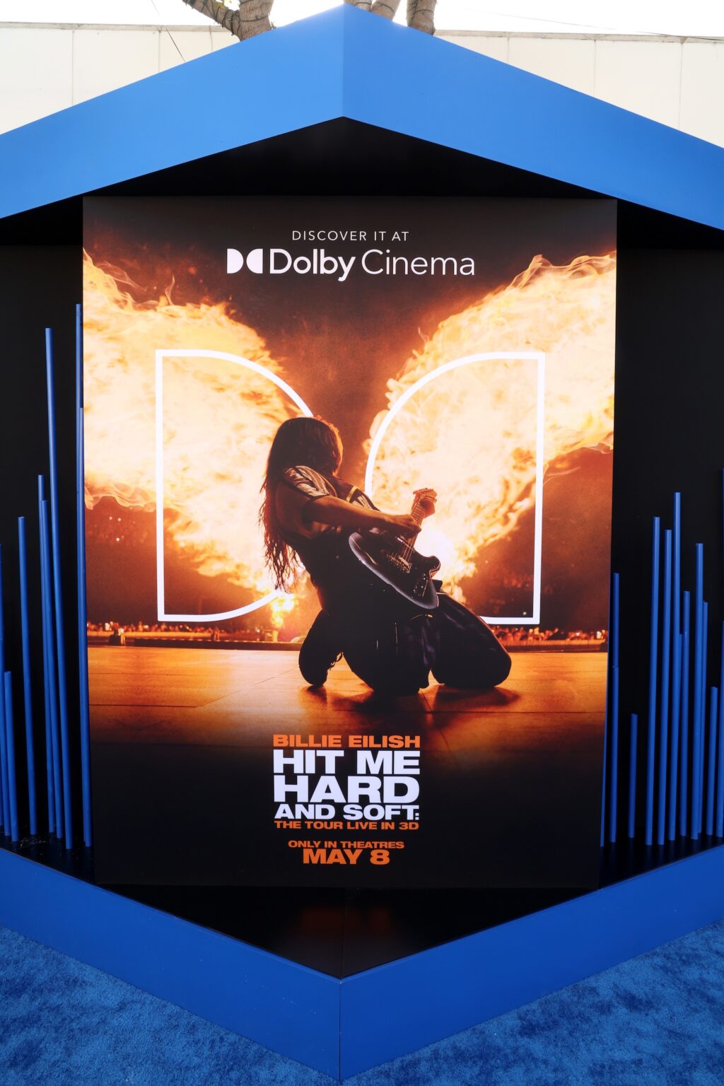 LOS ANGELES, CALIFORNIA - MAY 06: A view of the atmosphere during the "Billie Eilish Hit Me Hard and Soft: The Tour Live in 3D" US Premiere at the Historic Village Theatre on May 06, 2026, in Los Angeles, California. (Photo by Phillip Faraone/Getty Images for Paramount Pictures)