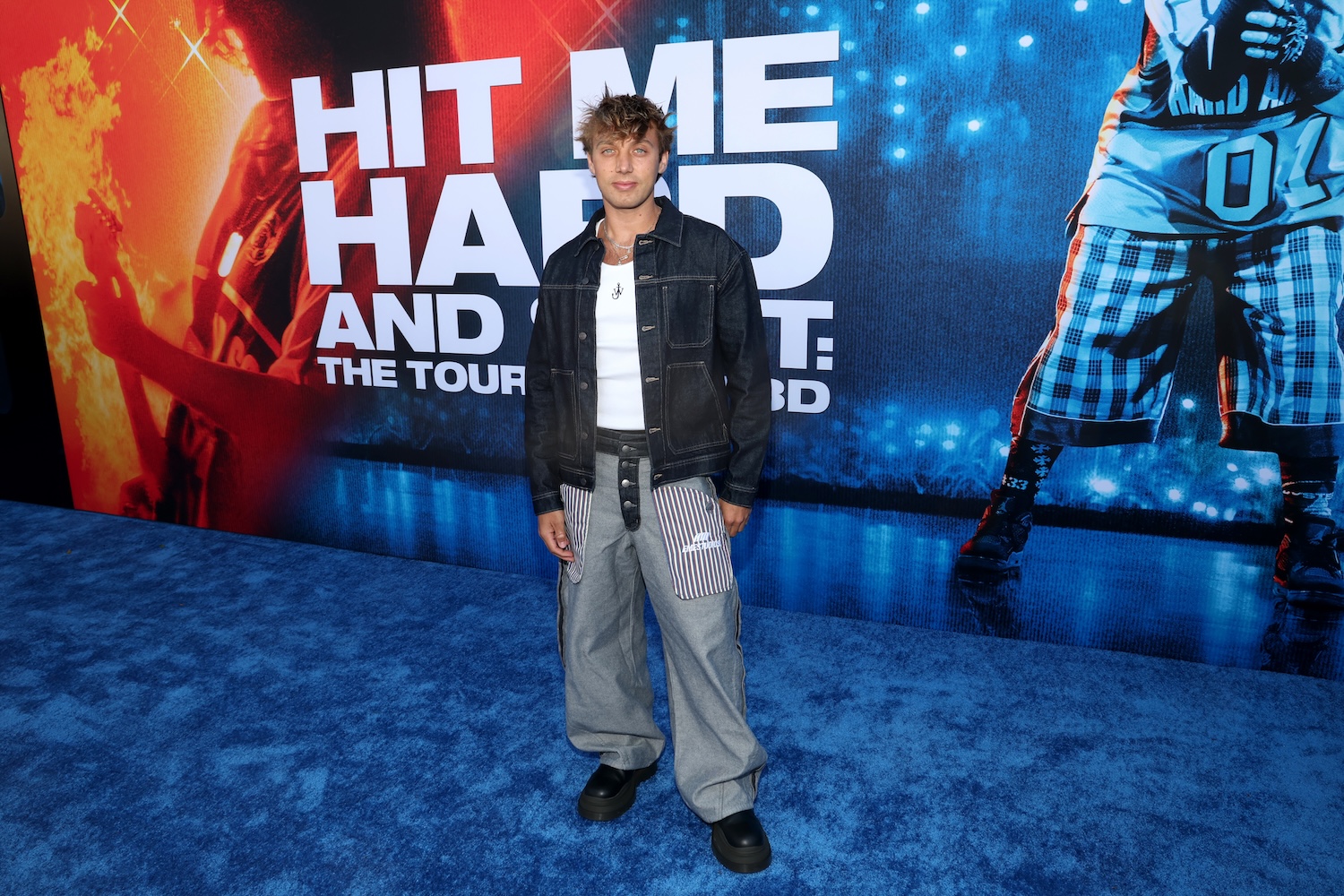LOS ANGELES, CALIFORNIA - MAY 06: Shea Durazzo attends the "Billie Eilish Hit Me Hard and Soft: The Tour Live in 3D" US Premiere at the Historic Village Theatre on May 06, 2026, in Los Angeles, California. (Photo by Phillip Faraone/Getty Images for Paramount Pictures)