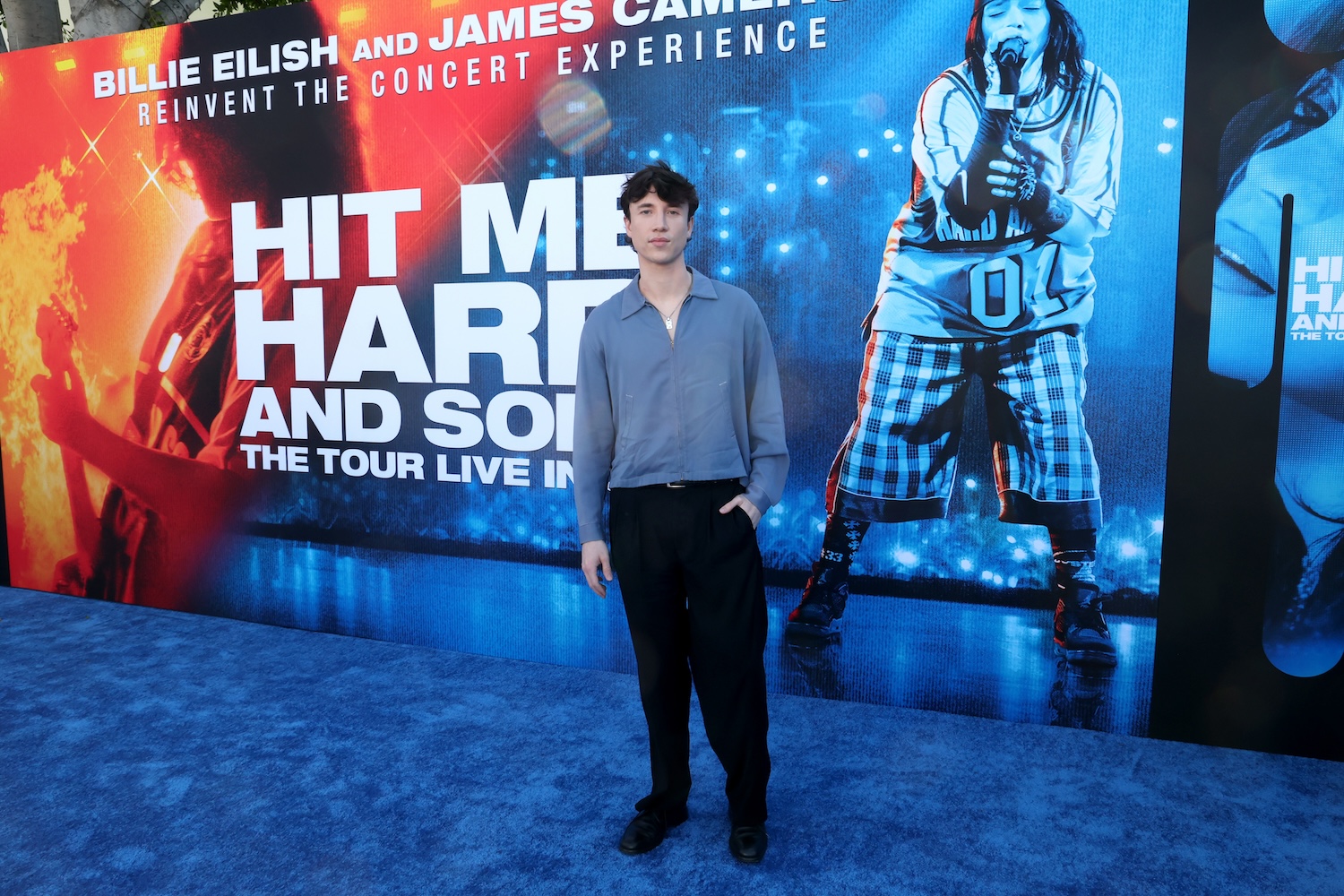 LOS ANGELES, CALIFORNIA - MAY 06: Josh Sadowski attends the "Billie Eilish Hit Me Hard and Soft: The Tour Live in 3D" US Premiere at the Historic Village Theatre on May 06, 2026, in Los Angeles, California. (Photo by Phillip Faraone/Getty Images for Paramount Pictures)