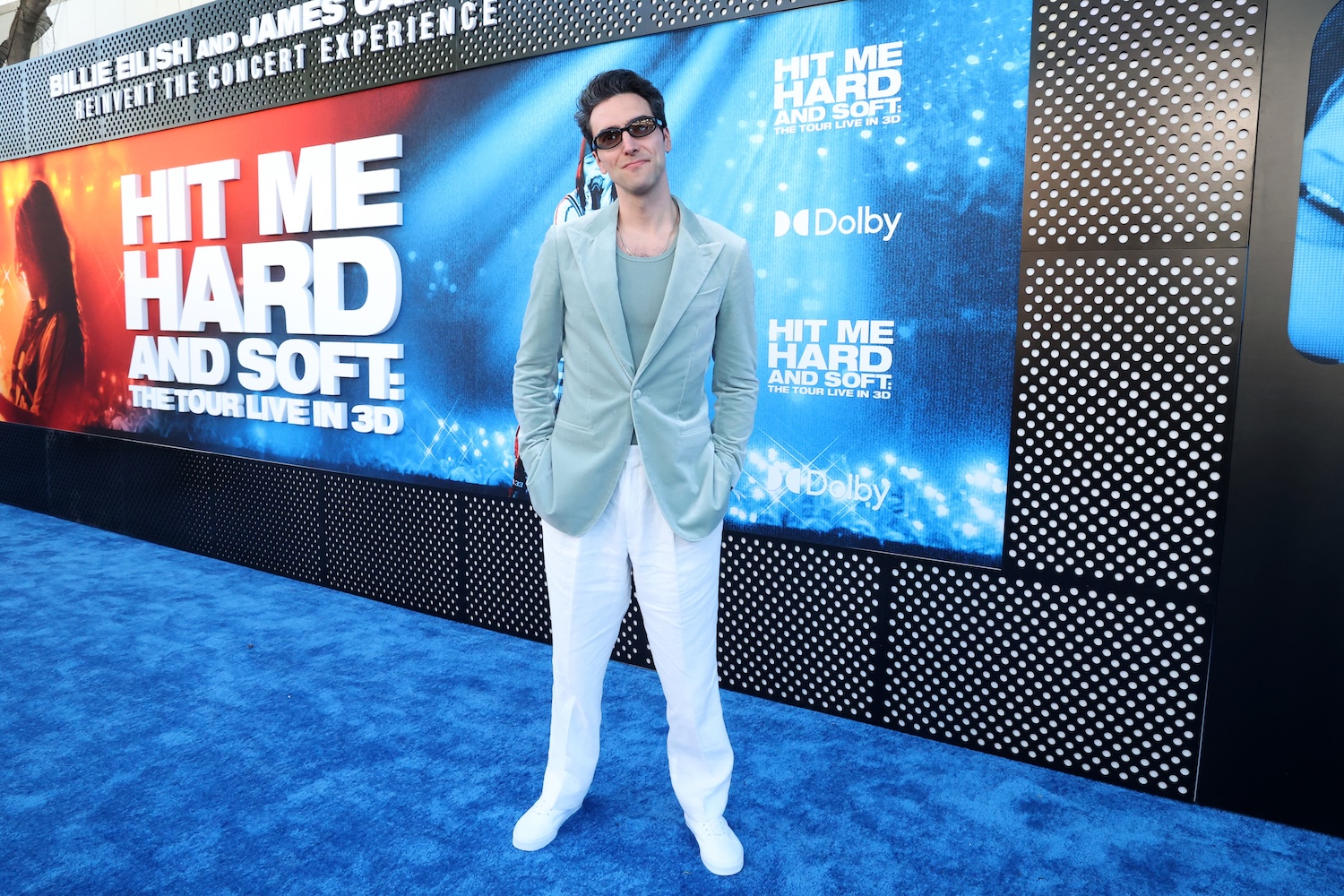 LOS ANGELES, CALIFORNIA - MAY 06: Lukas Costas attends the "Billie Eilish Hit Me Hard and Soft: The Tour Live in 3D" US Premiere at the Historic Village Theatre on May 06, 2026, in Los Angeles, California. (Photo by Phillip Faraone/Getty Images for Paramount Pictures)