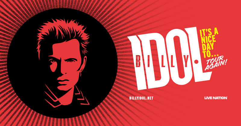 Billy Idol Receives Lifetime Achievement Award at the AMAs, Expands Summer Tour
