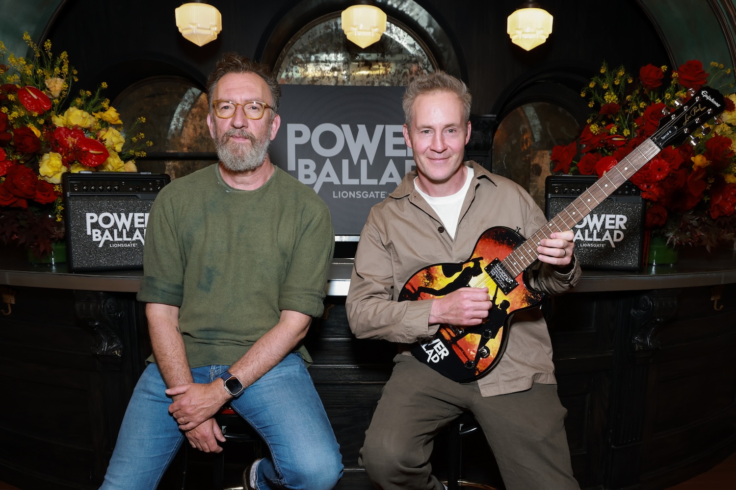 New York, New York 5/18/26 - John Carney and Peter McDonald attends the "Power Ballad" Tastemaker Screening and Q&A at the Roxy Cinema - Pictured: John Carney and Peter McDonald - Photo by: Jason Mendez / Starpix for Lionsgate - Location: The Roxy Hotel