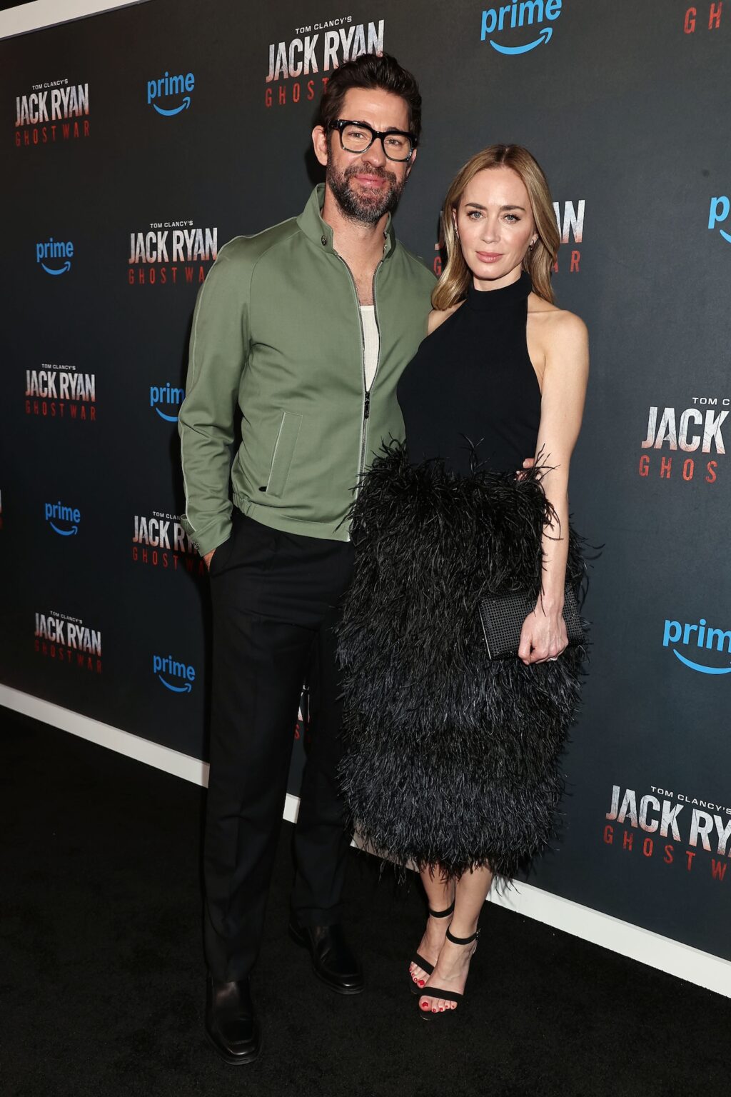 New York, New York 5/15/26 Tom Clancy’s Jack Ryan:Ghost War World Premiere : John Krasinski and Emily Blunt - PHOTO by: Dave Allocca / Starpix - Location: Regal Times Square